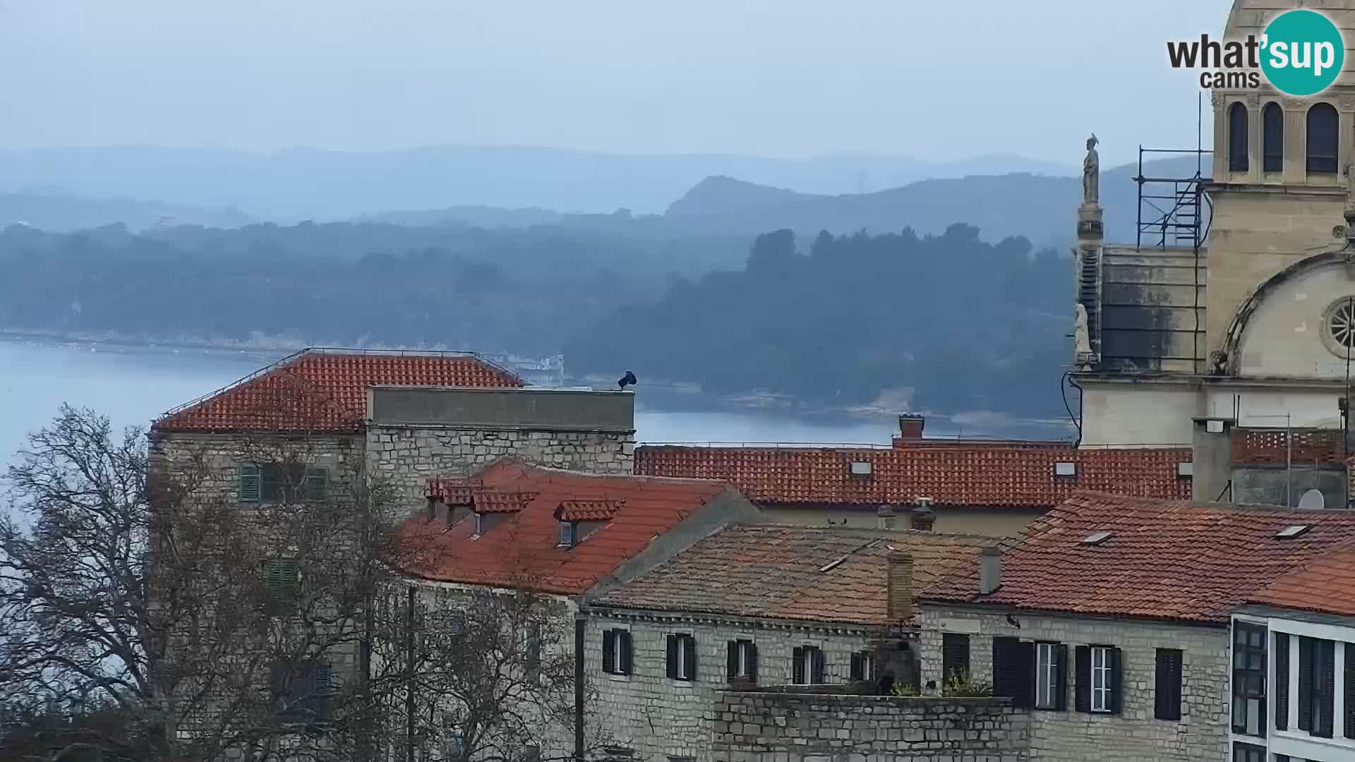 Webcam Šibenik – view from hotel Bellevue