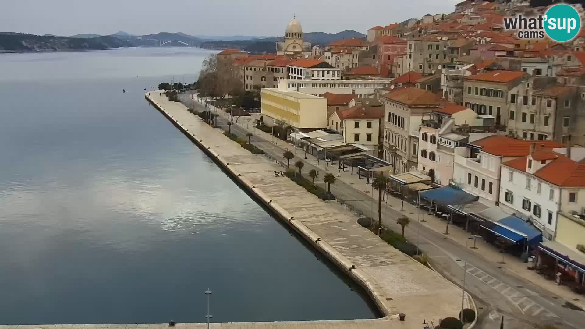 Webcam Šibenik – view from hotel Bellevue