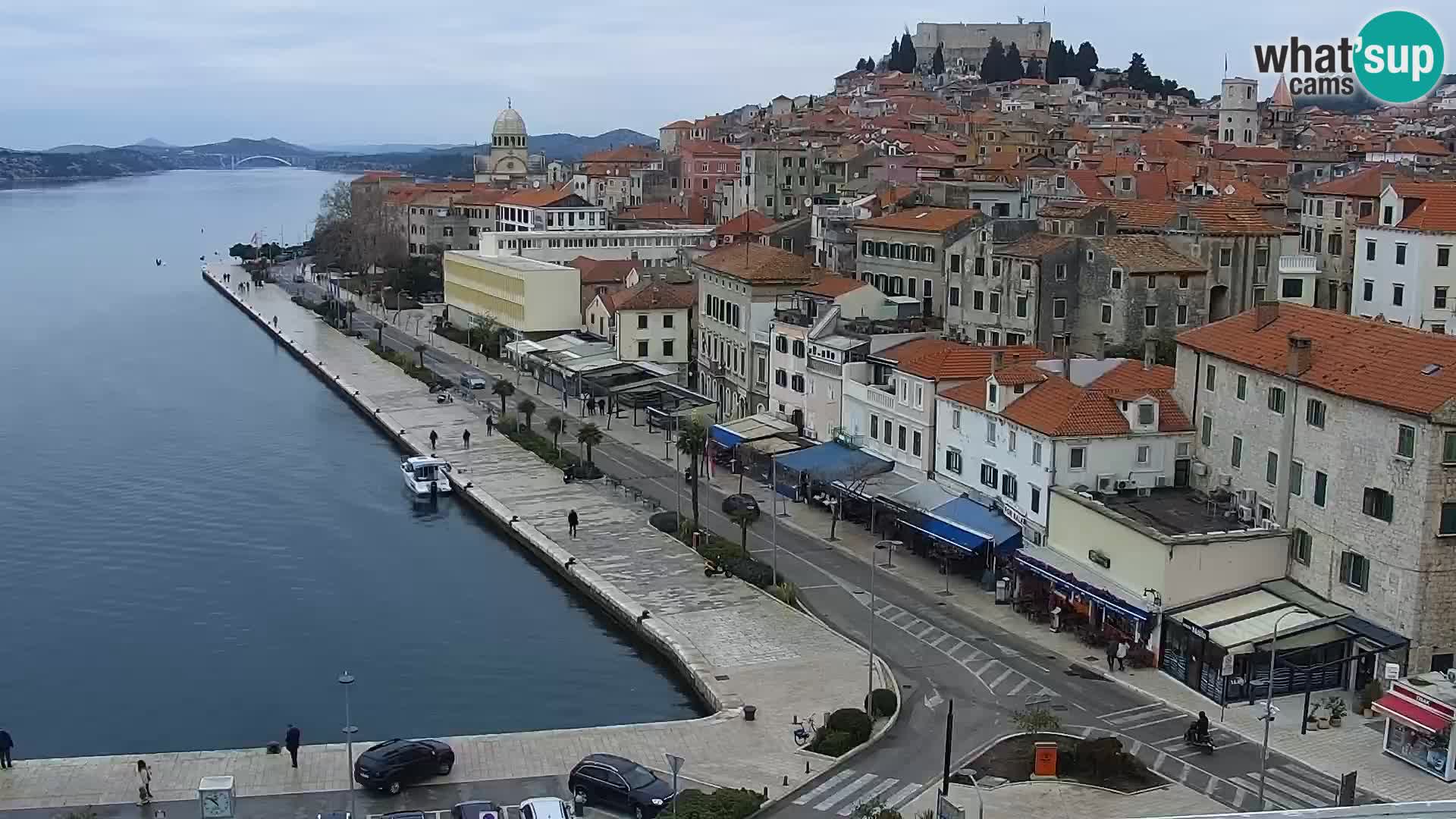 Webcam Šibenik – panorama Bellevue Hotel