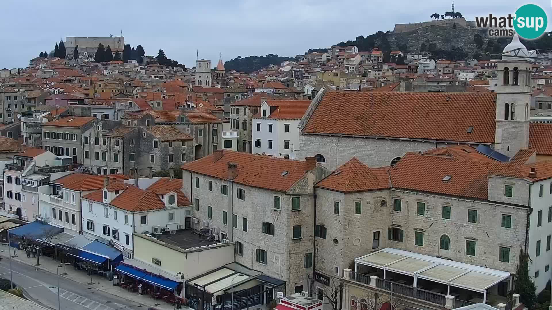 Webcam Šibenik – view from hotel Bellevue