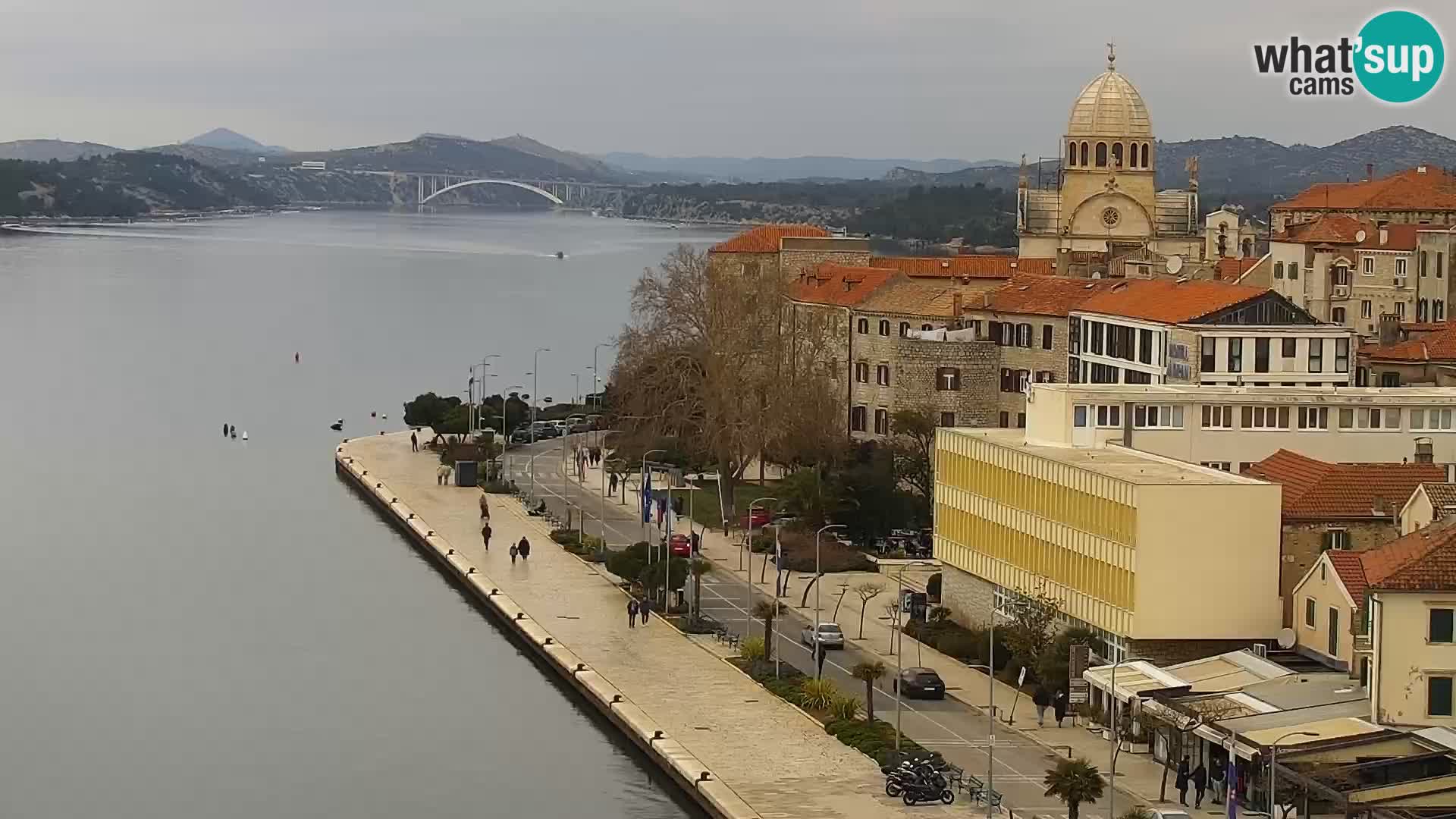 Webcam Šibenik – panorama Bellevue Hotel