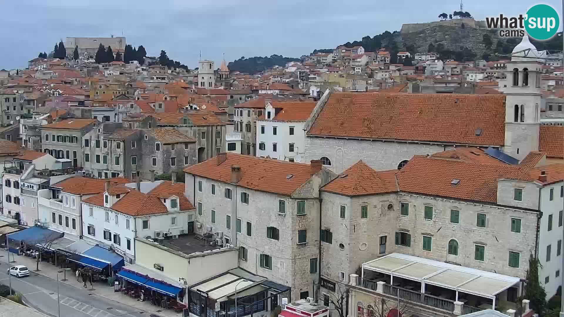 Webcam Šibenik – panorama Bellevue Hotel