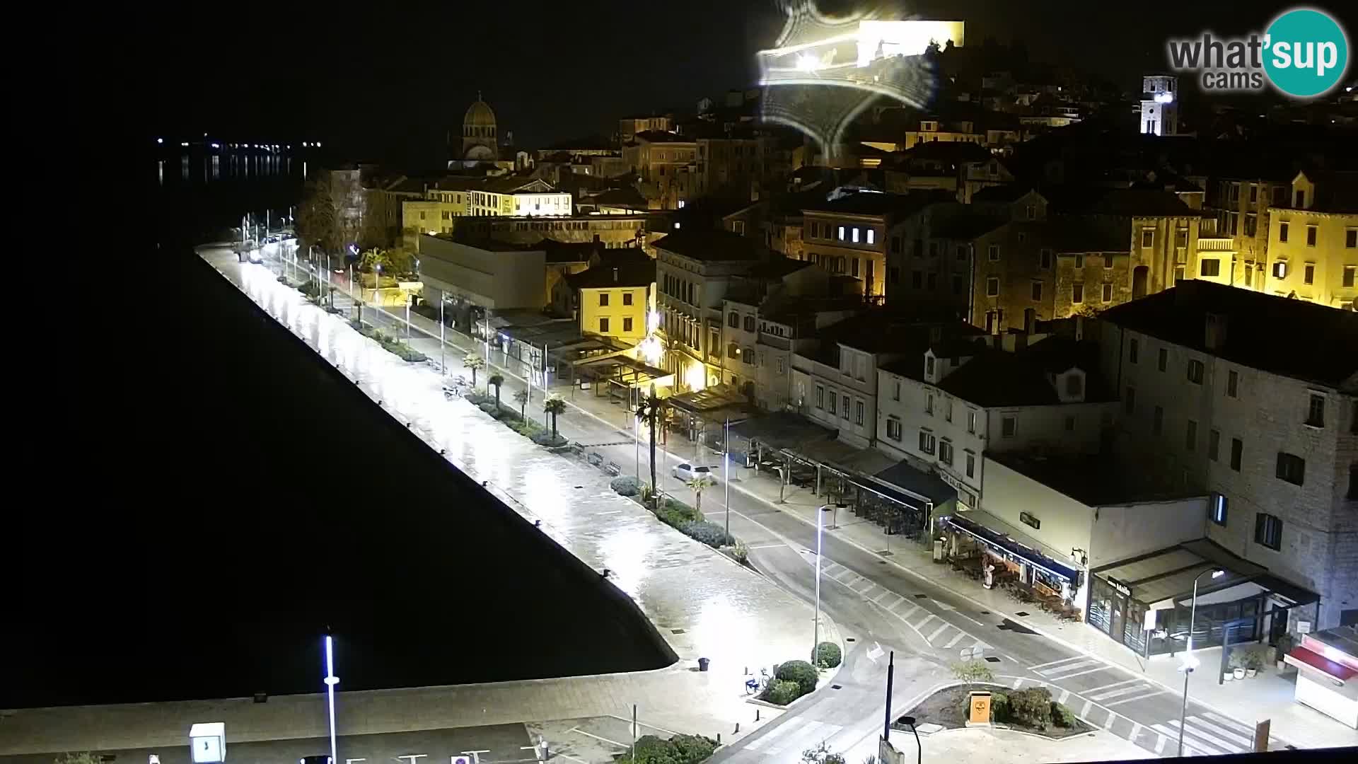 Webcam Šibenik – view from hotel Bellevue