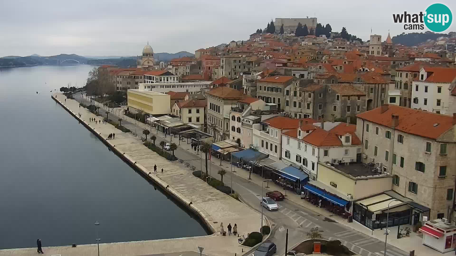 Webcam Šibenik – view from hotel Bellevue