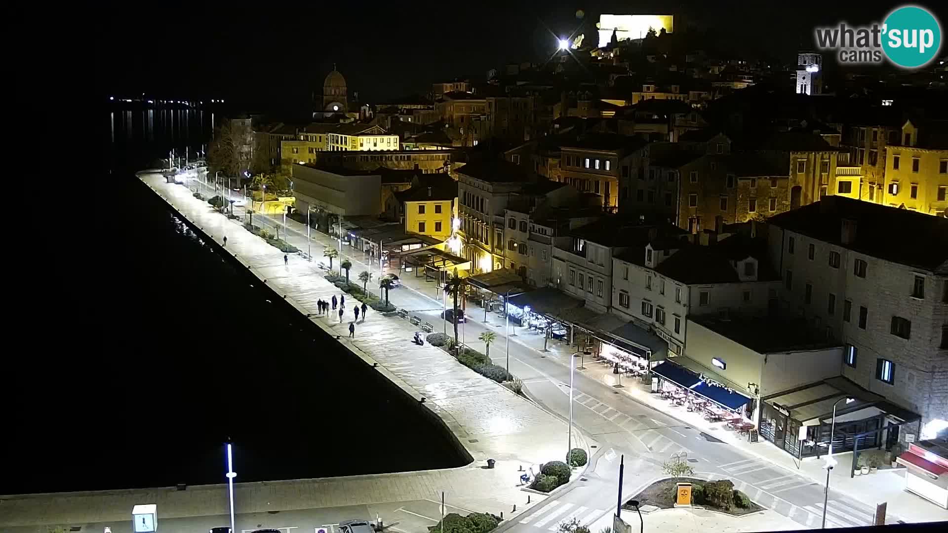 Webcam Šibenik – view from hotel Bellevue