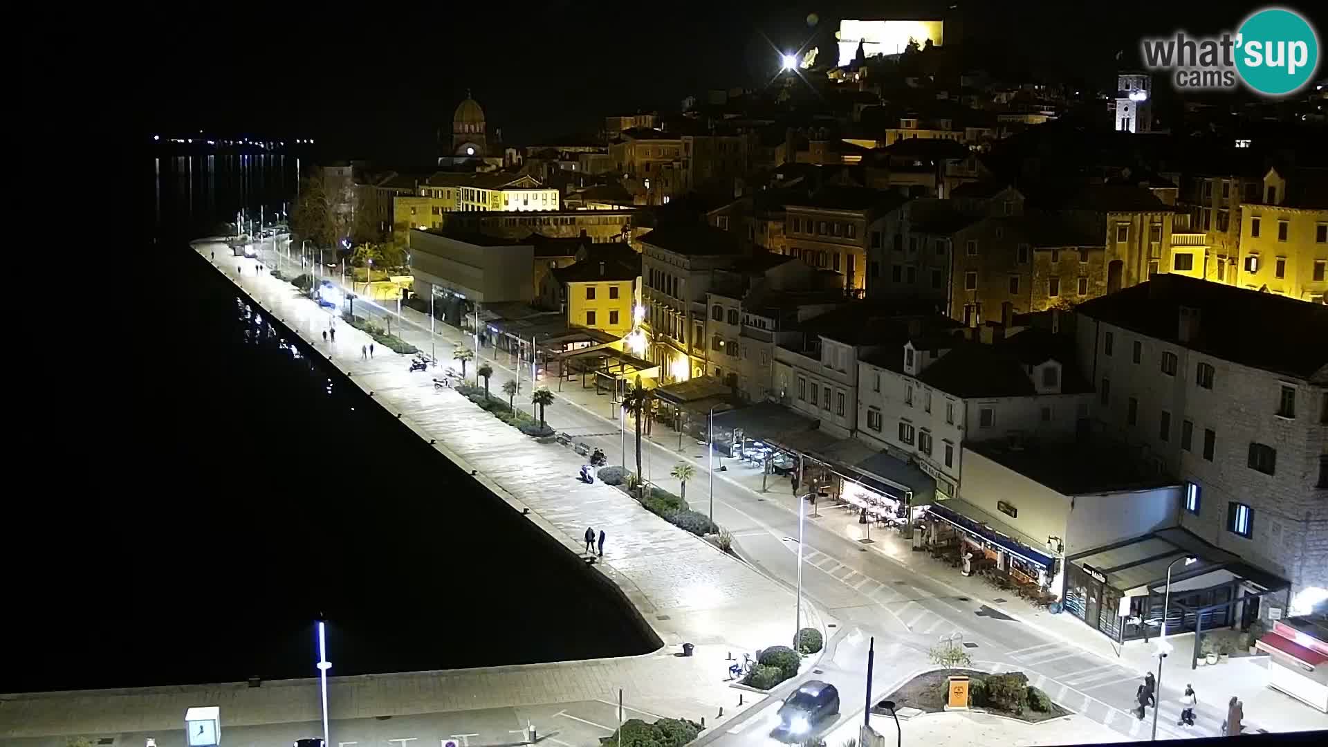 Webcam Šibenik – view from hotel Bellevue