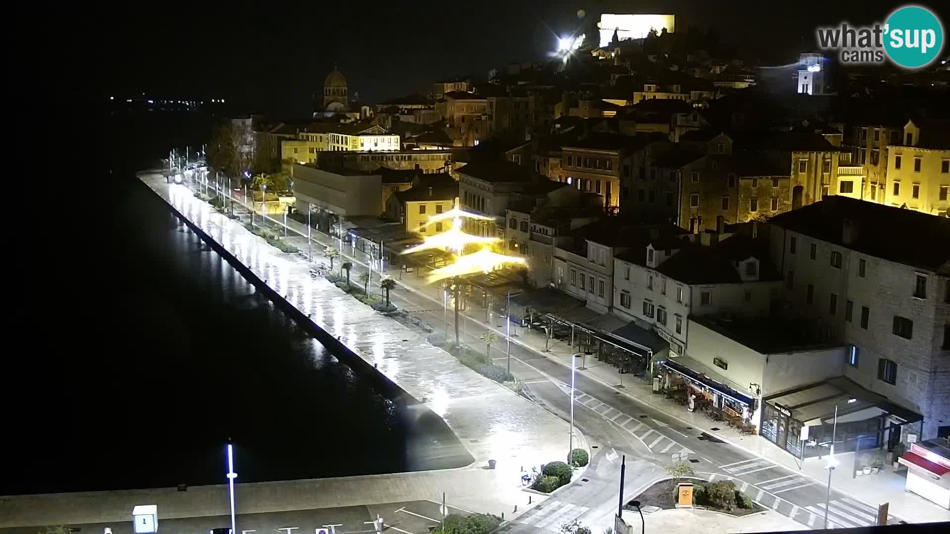 Webcam Šibenik – view from hotel Bellevue