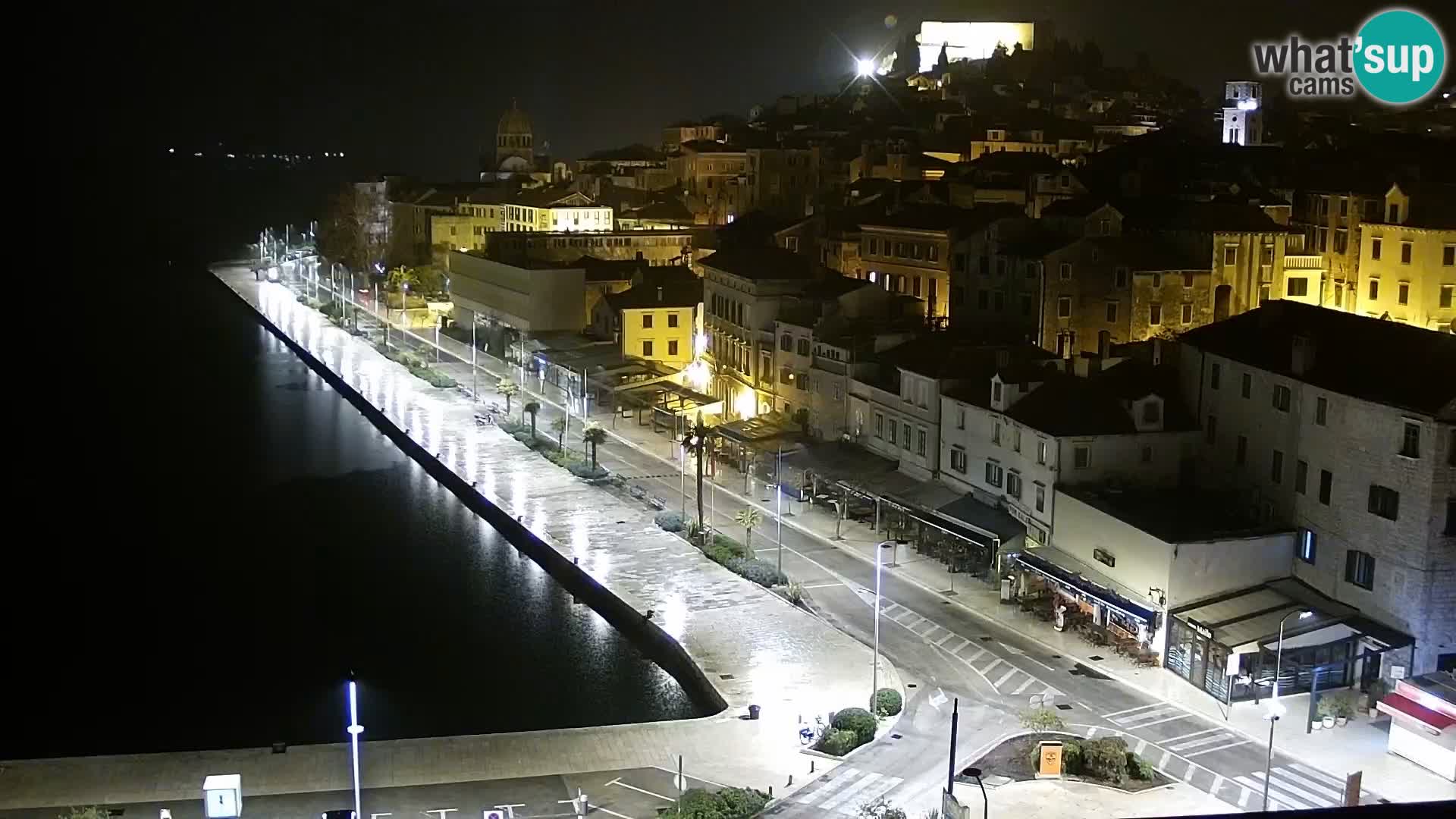 Webcam Šibenik – view from hotel Bellevue