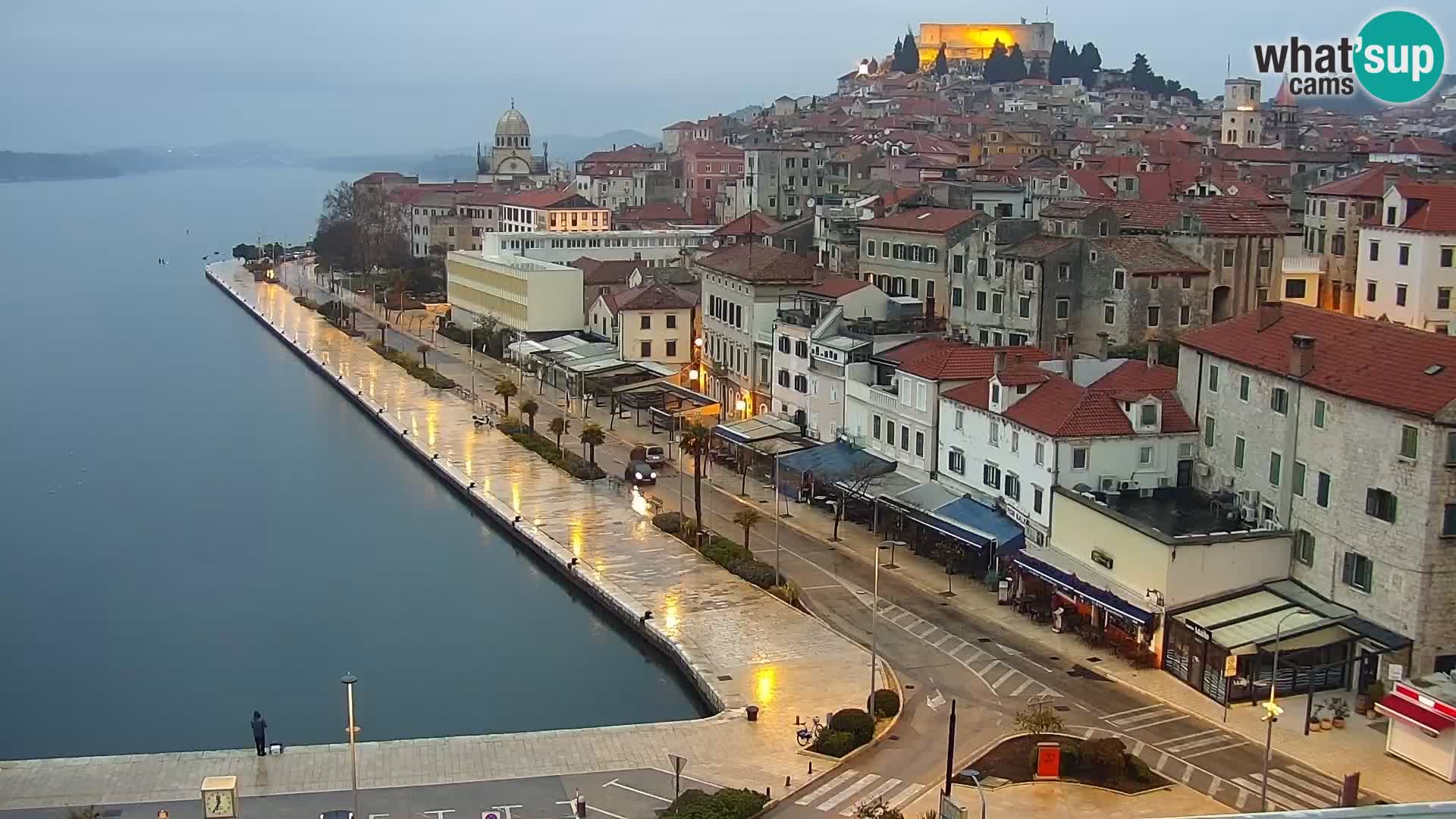 Webcam Šibenik – view from hotel Bellevue