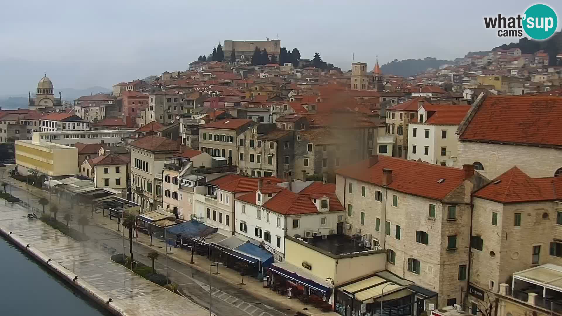 Webcam Šibenik – view from hotel Bellevue