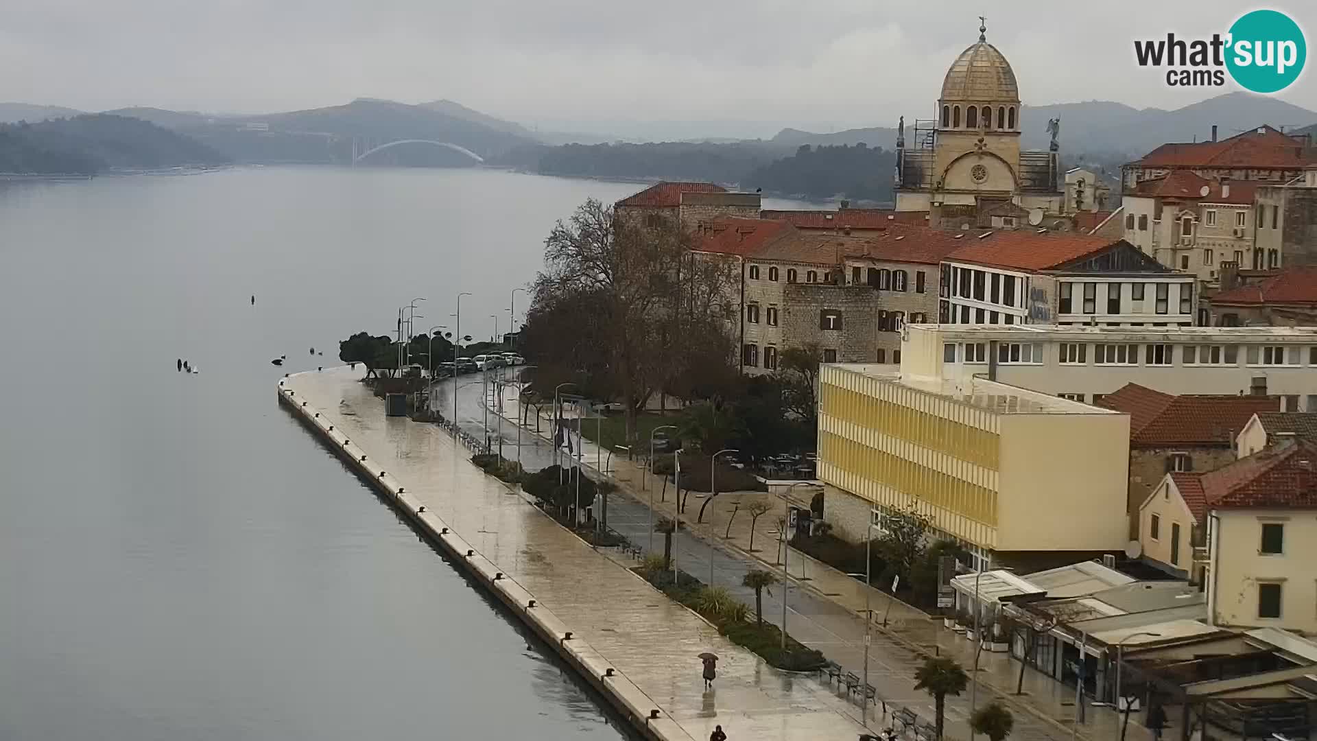 Webcam Šibenik – panorama Bellevue Hotel