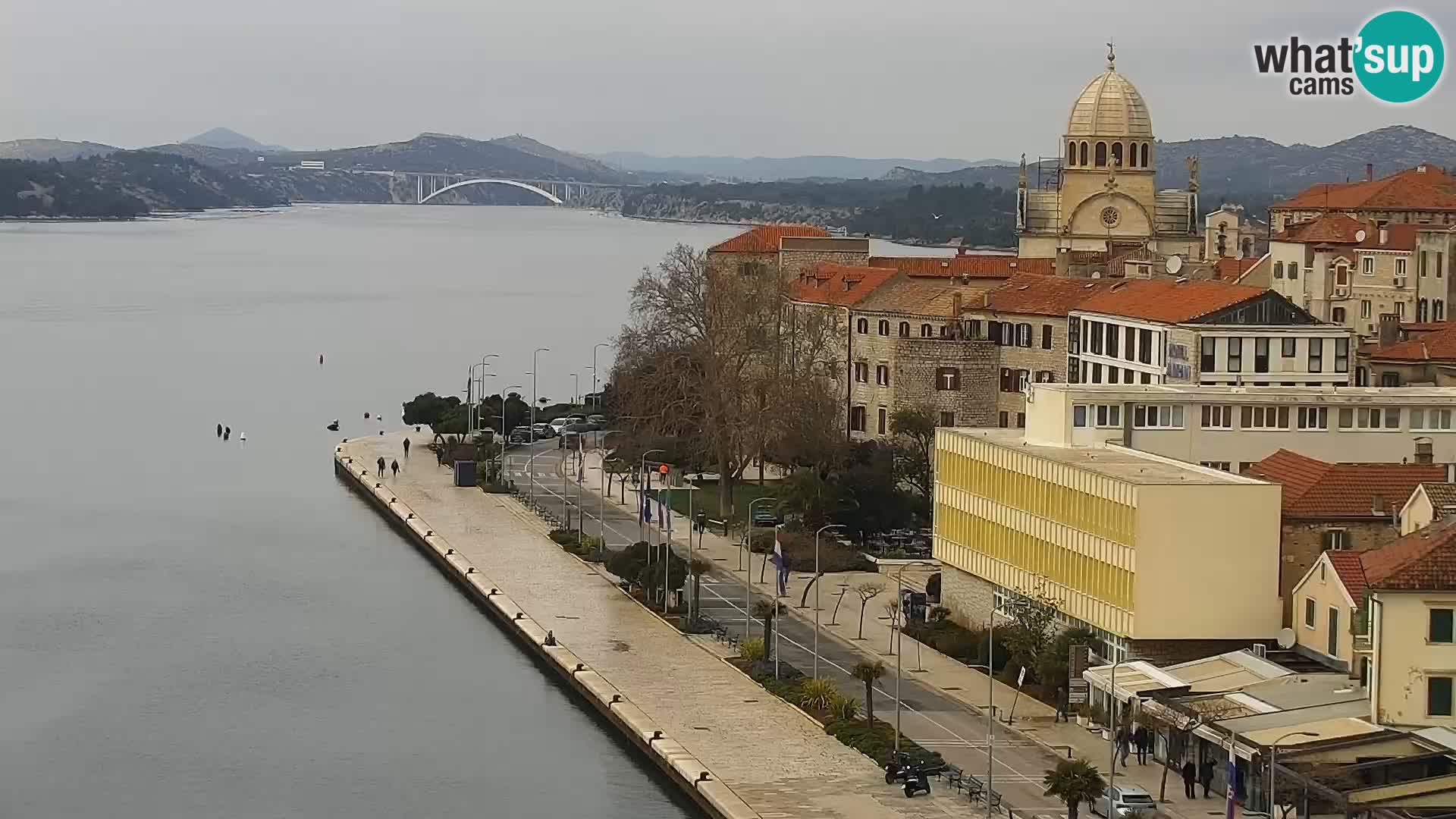 Webcam Šibenik – panorama Bellevue Hotel