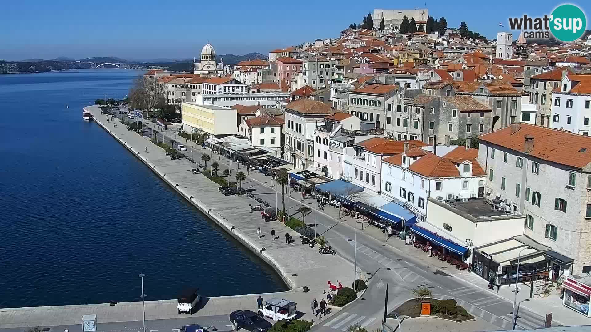 Webcam Šibenik – panorama Bellevue Hotel