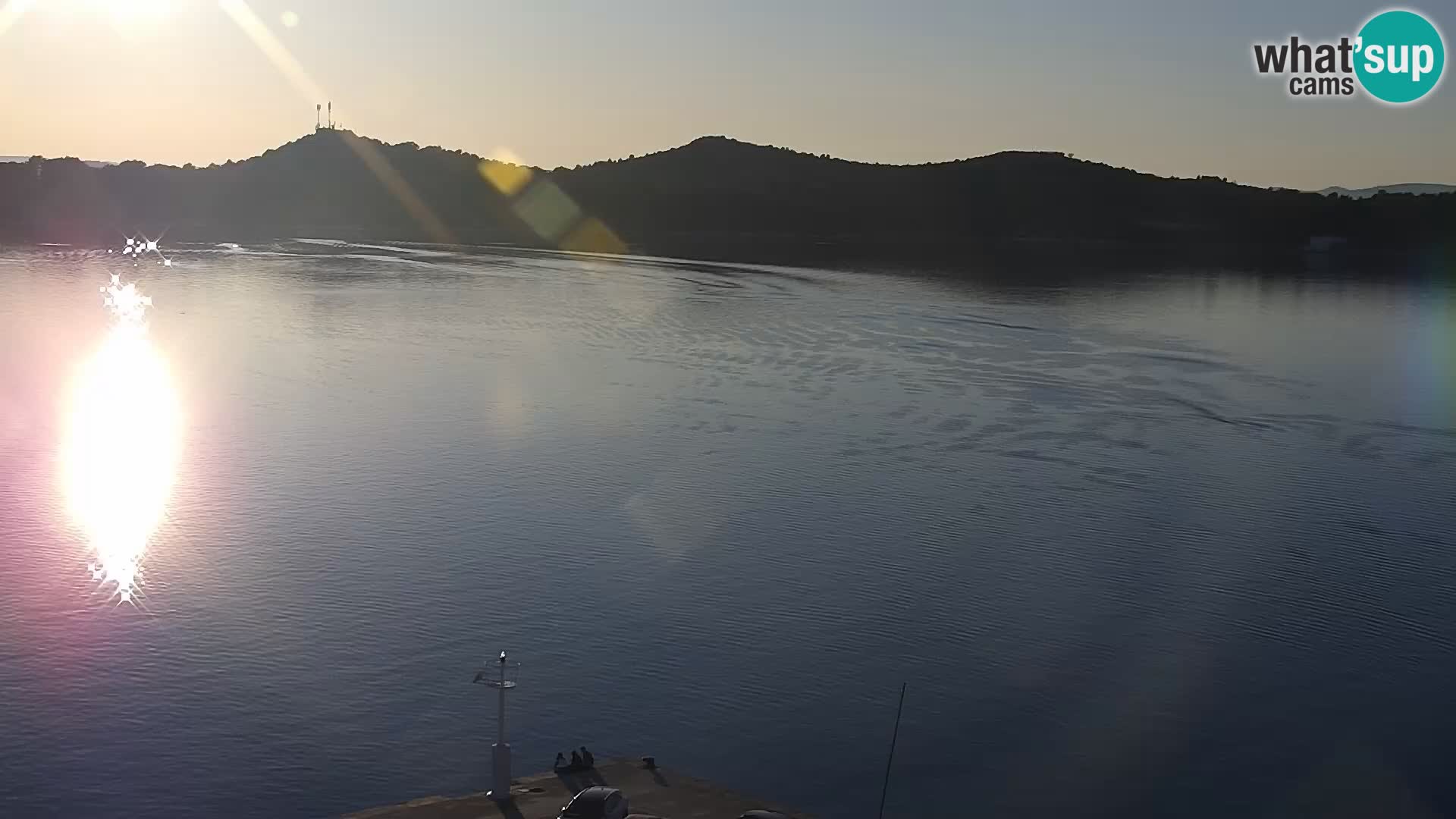 Webcam Šibenik – view from hotel Bellevue