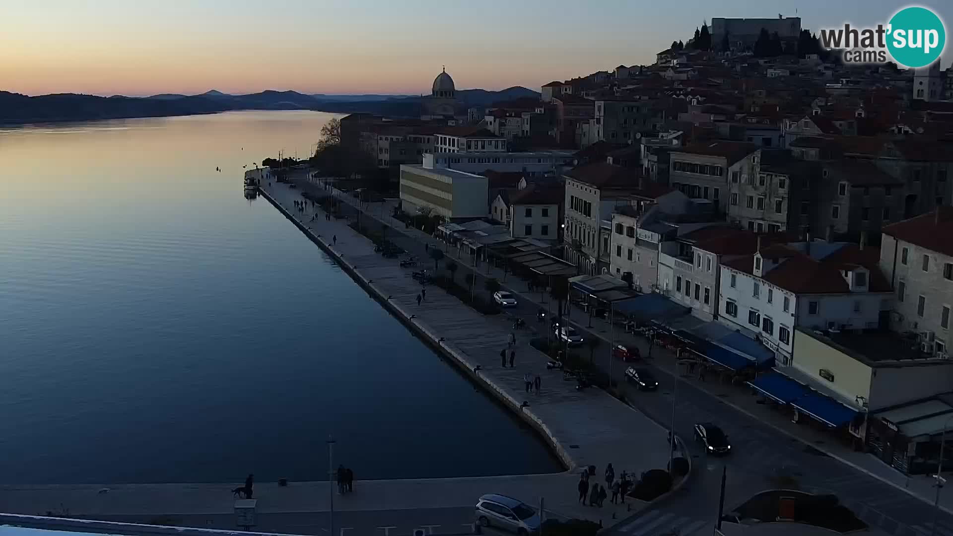 Webcam Šibenik – view from hotel Bellevue