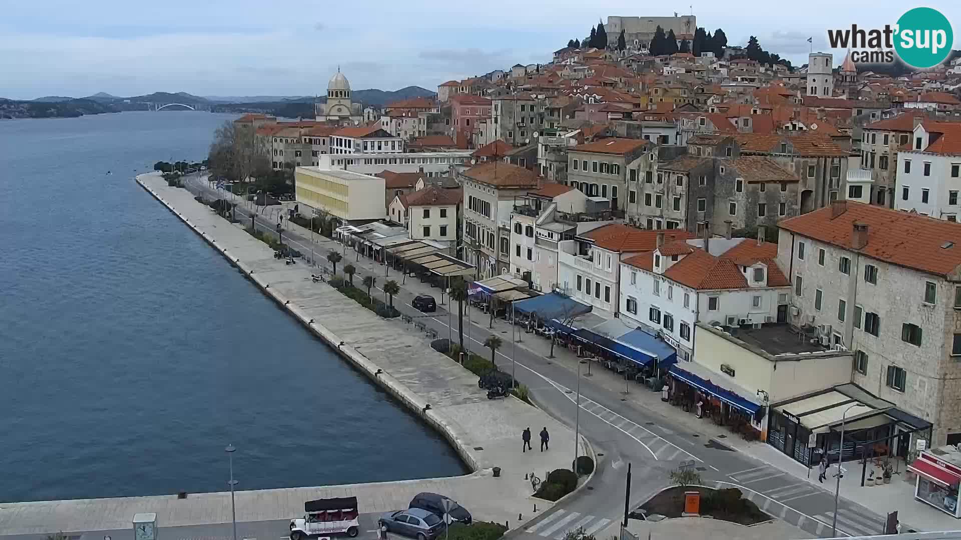 Webcam Šibenik – panorama Bellevue Hotel