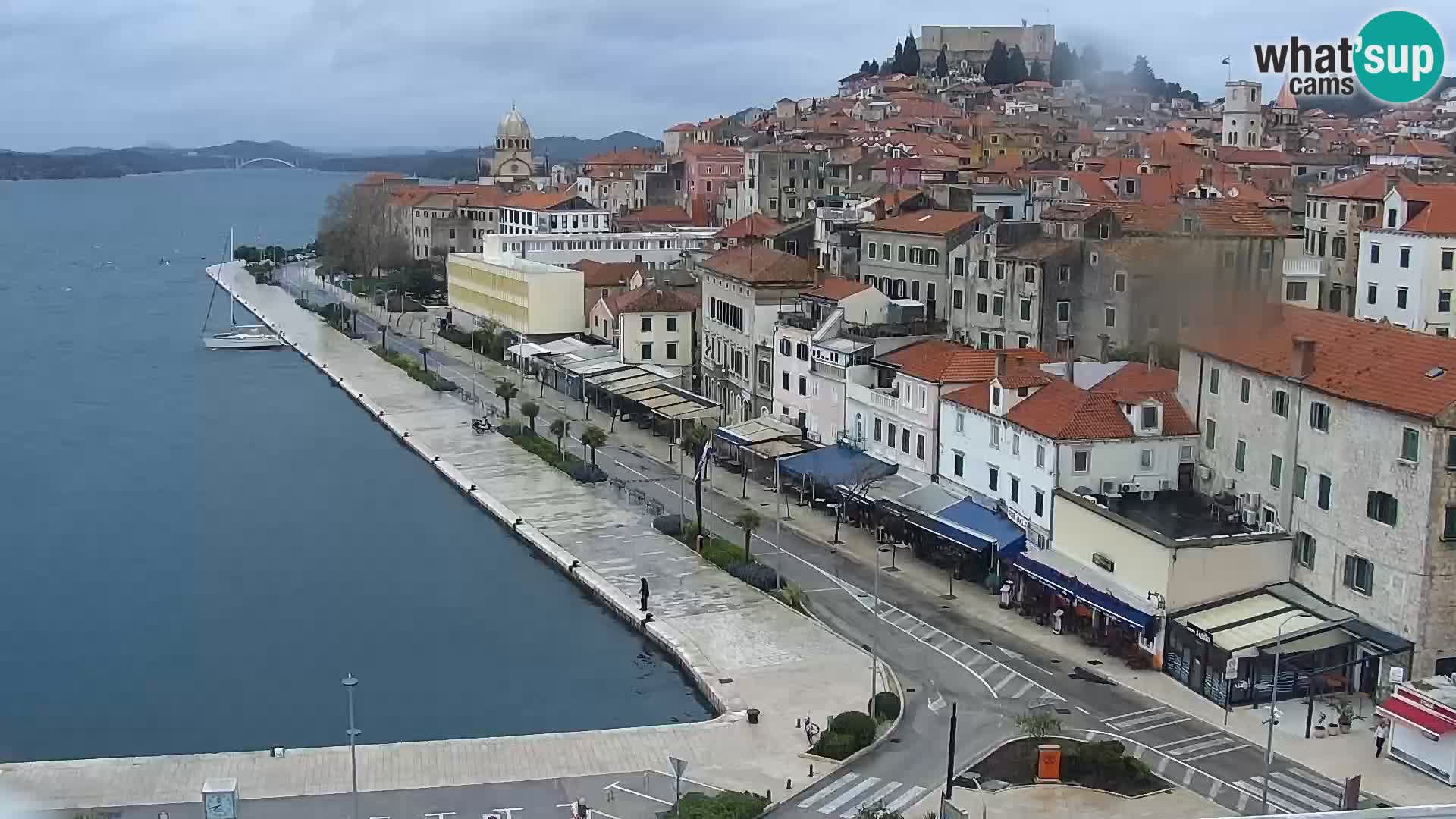 Webcam Šibenik – view from hotel Bellevue