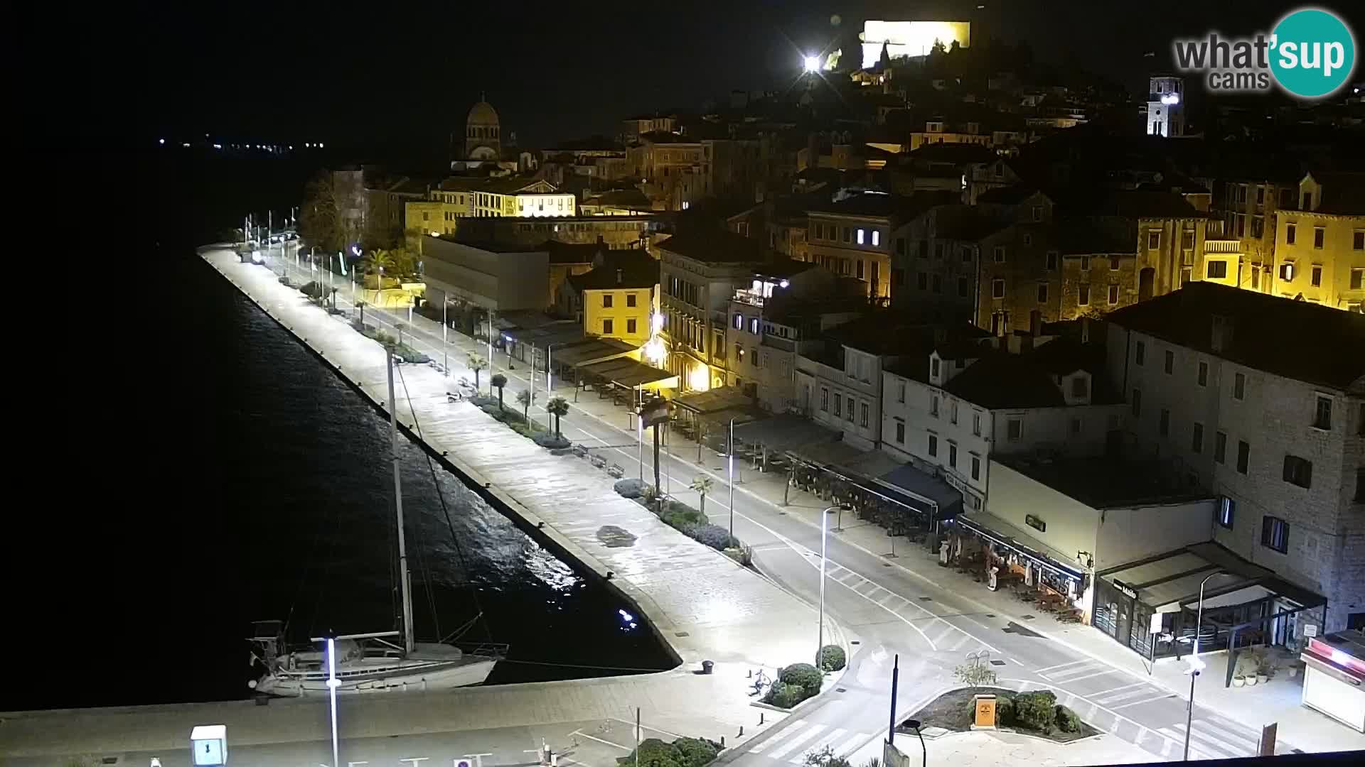 Webcam Šibenik – view from hotel Bellevue