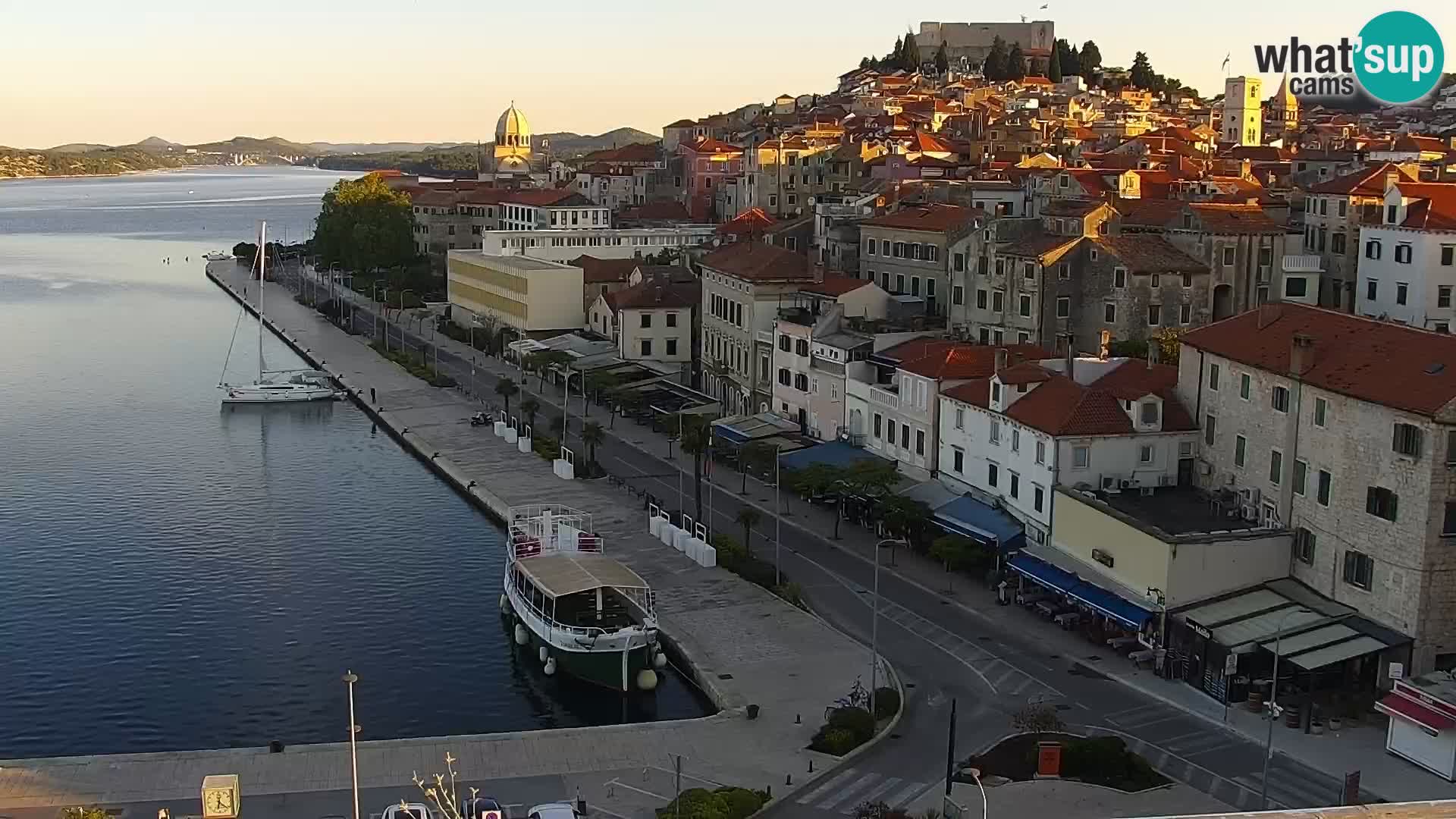 Webcam Šibenik – panorama Bellevue Hotel