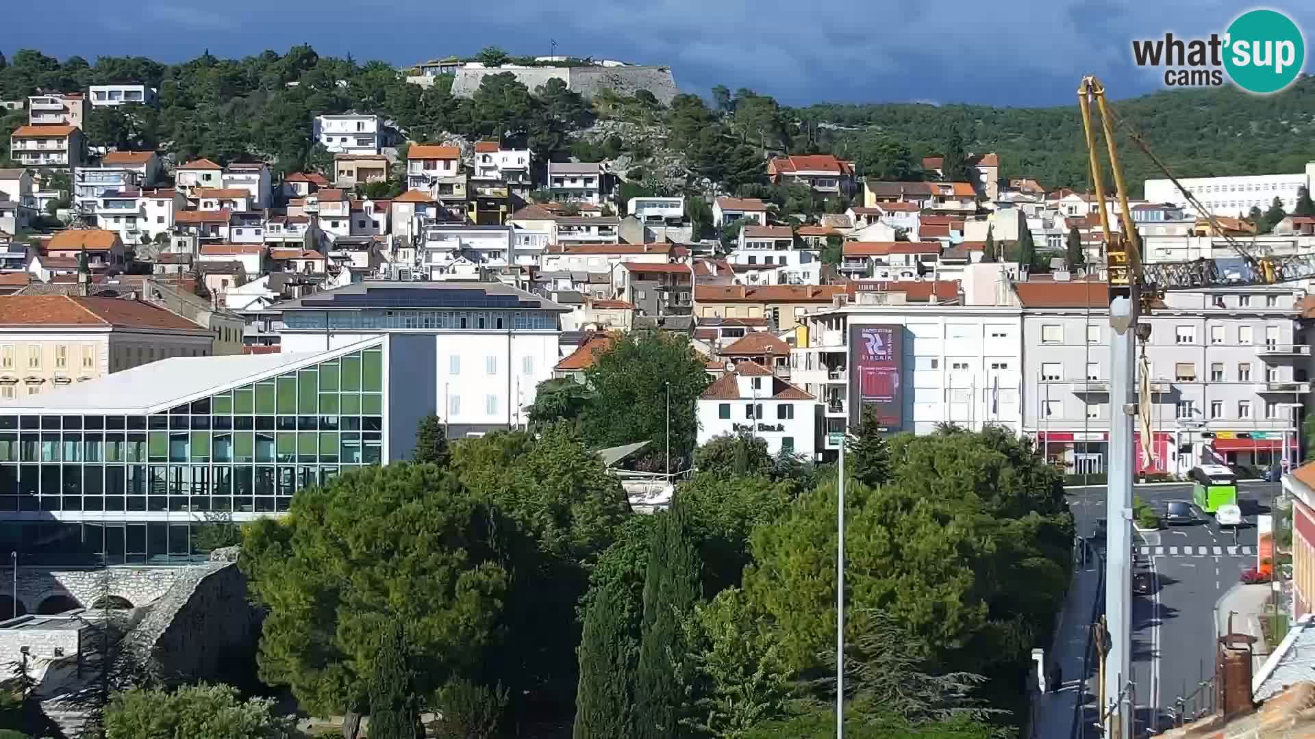 Webcam Šibenik – view from hotel Bellevue
