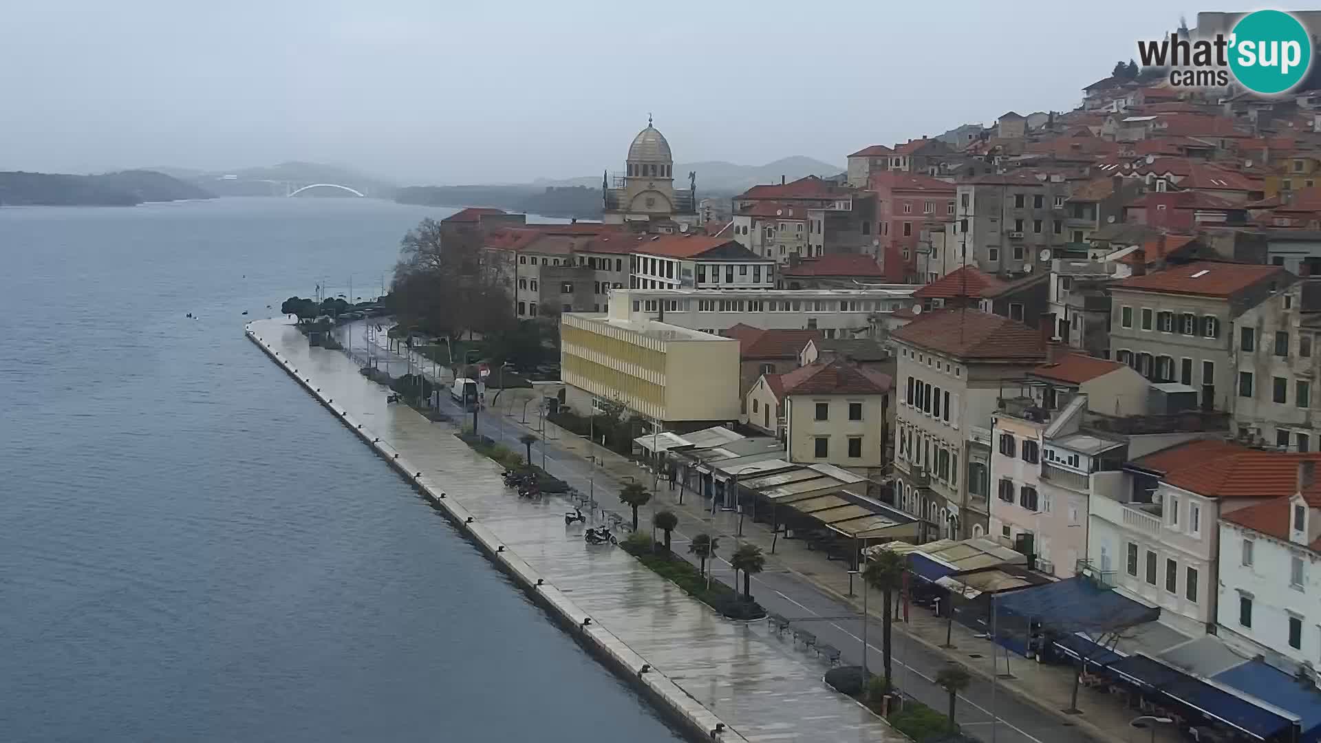 Webcam Šibenik – view from hotel Bellevue