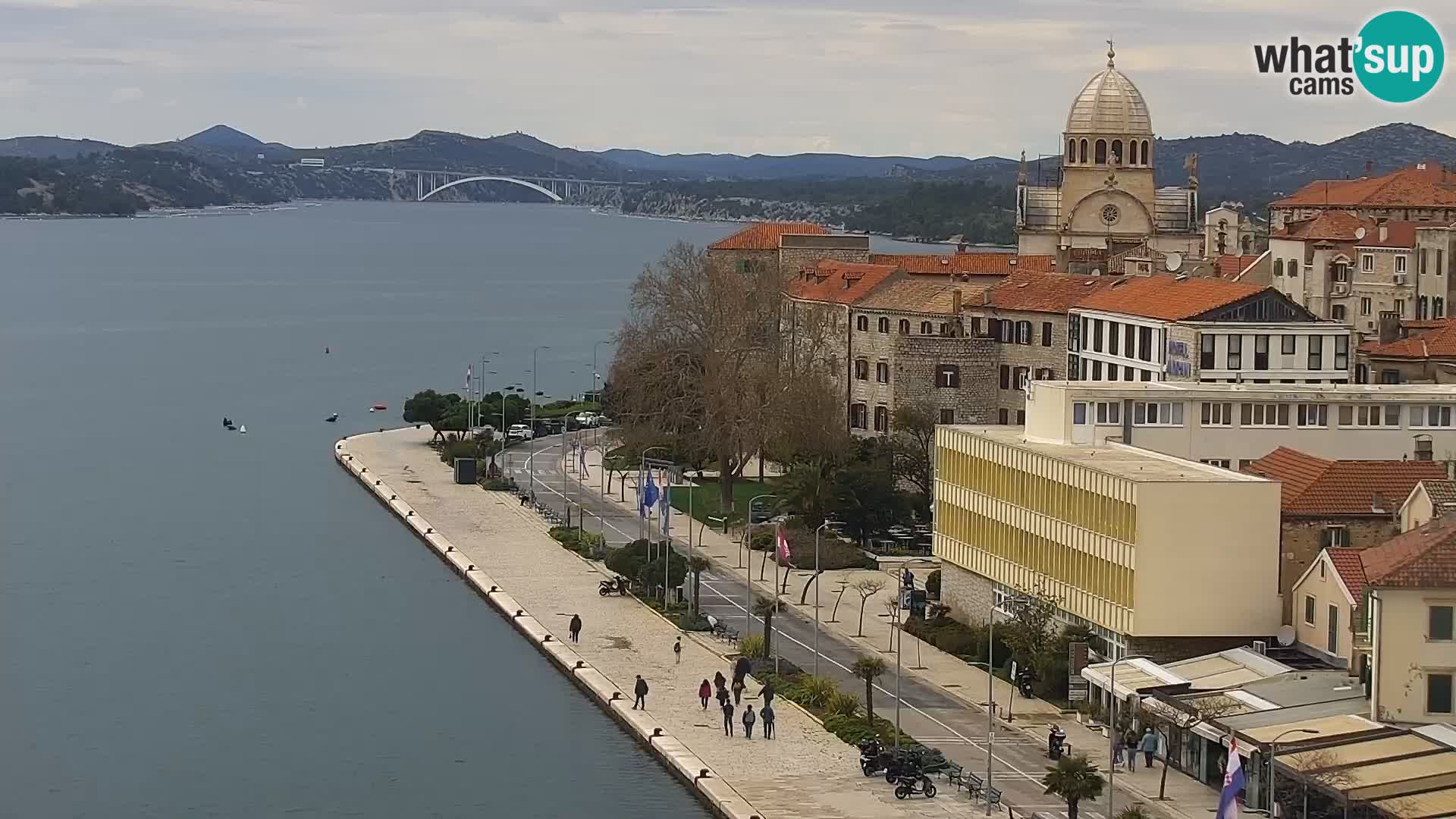 Webcam Šibenik – panorama Bellevue Hotel