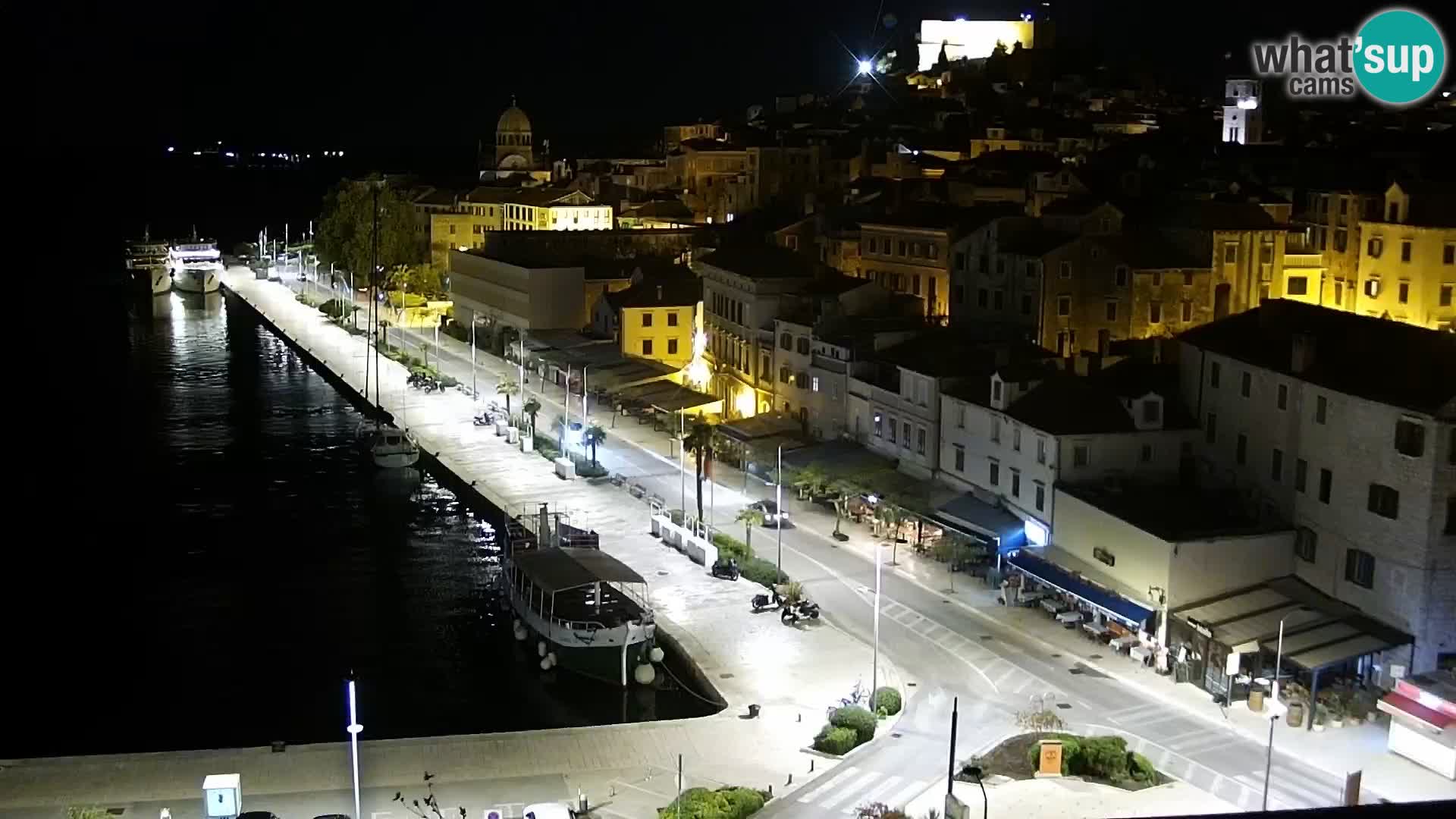 Webcam Šibenik – view from hotel Bellevue