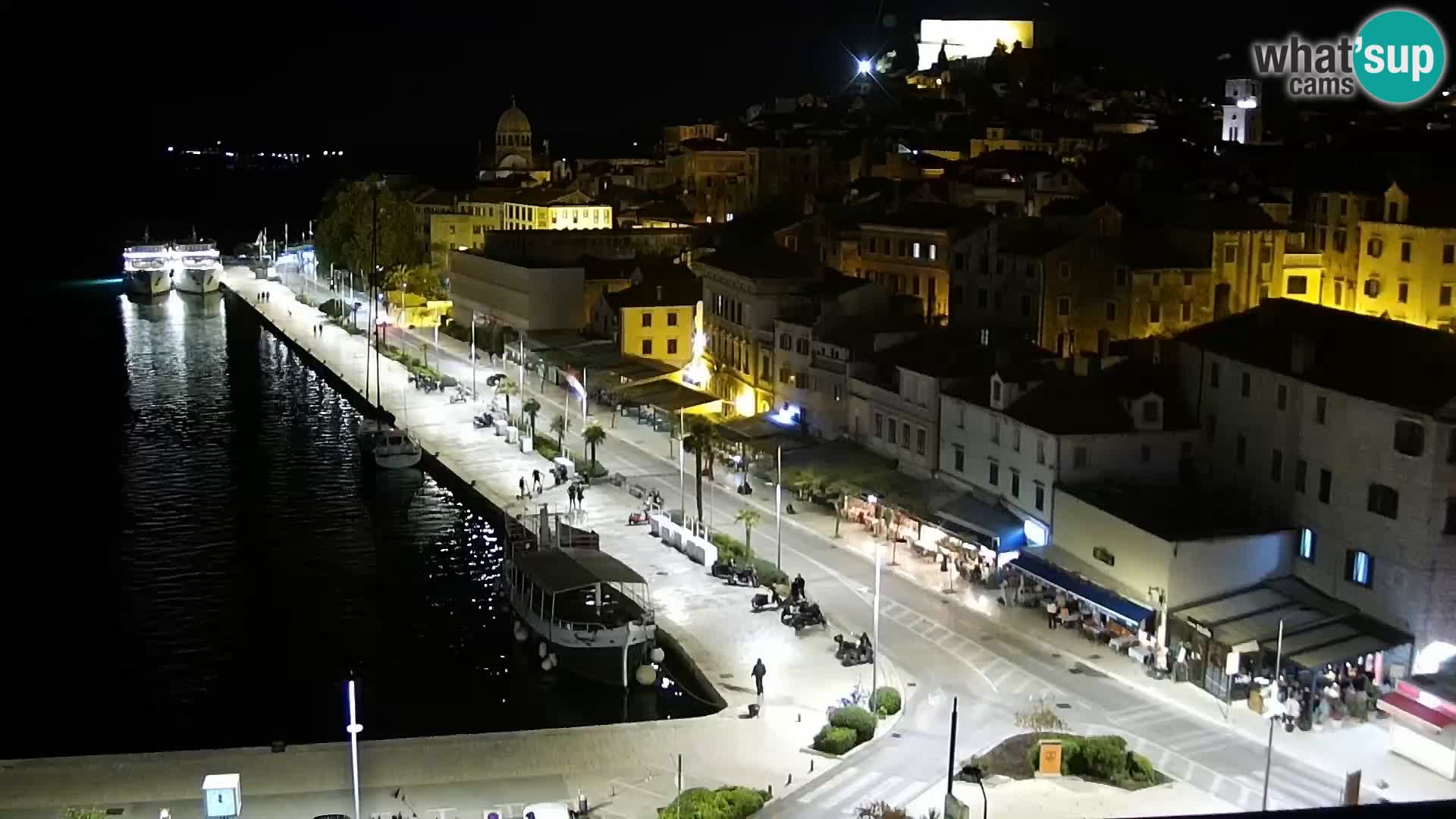 Webcam Šibenik – view from hotel Bellevue