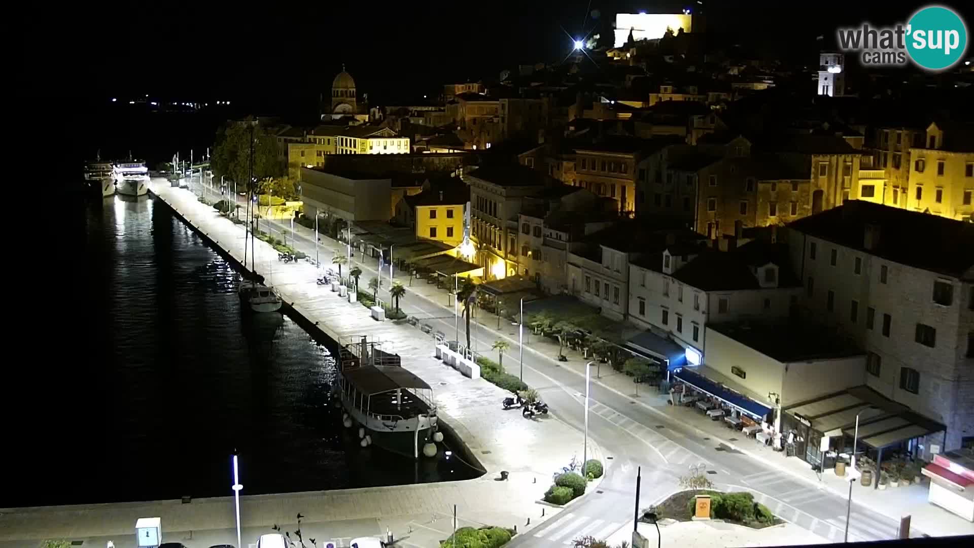Webcam Šibenik – view from hotel Bellevue