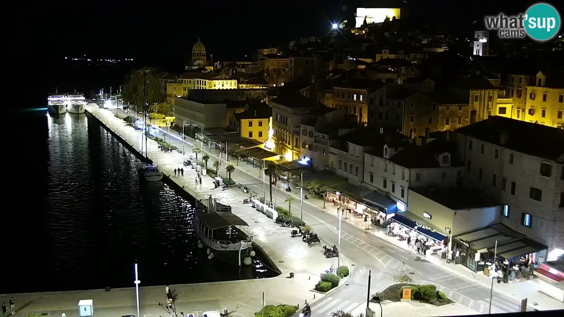 Webcam Šibenik – panorama Bellevue Hotel