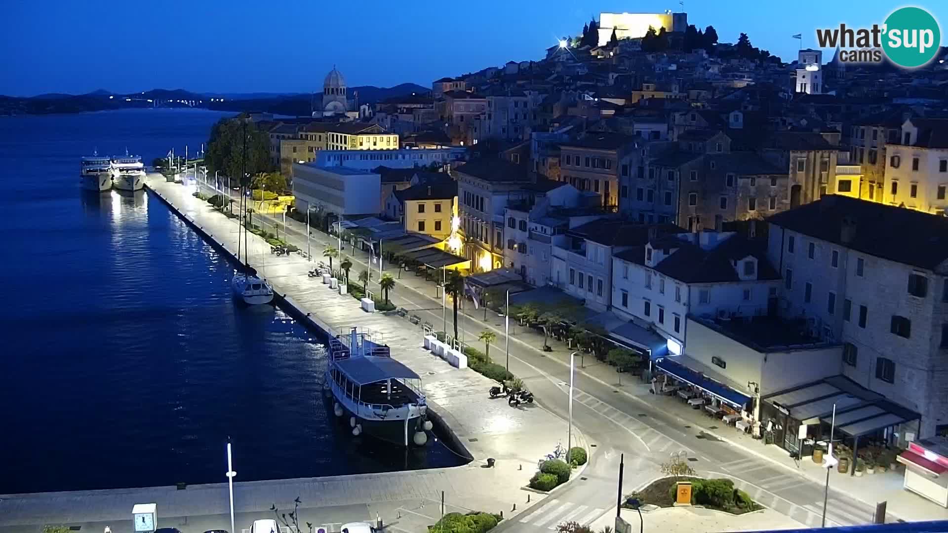 Webcam Šibenik – panorama Bellevue Hotel