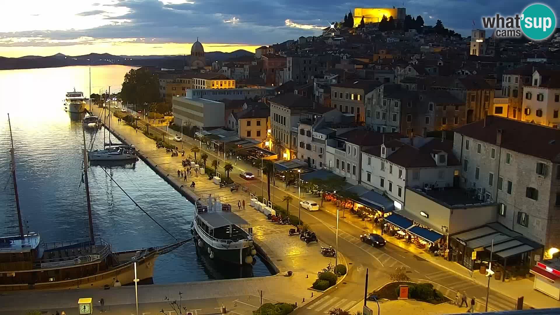 Webcam Šibenik – panorama Bellevue Hotel
