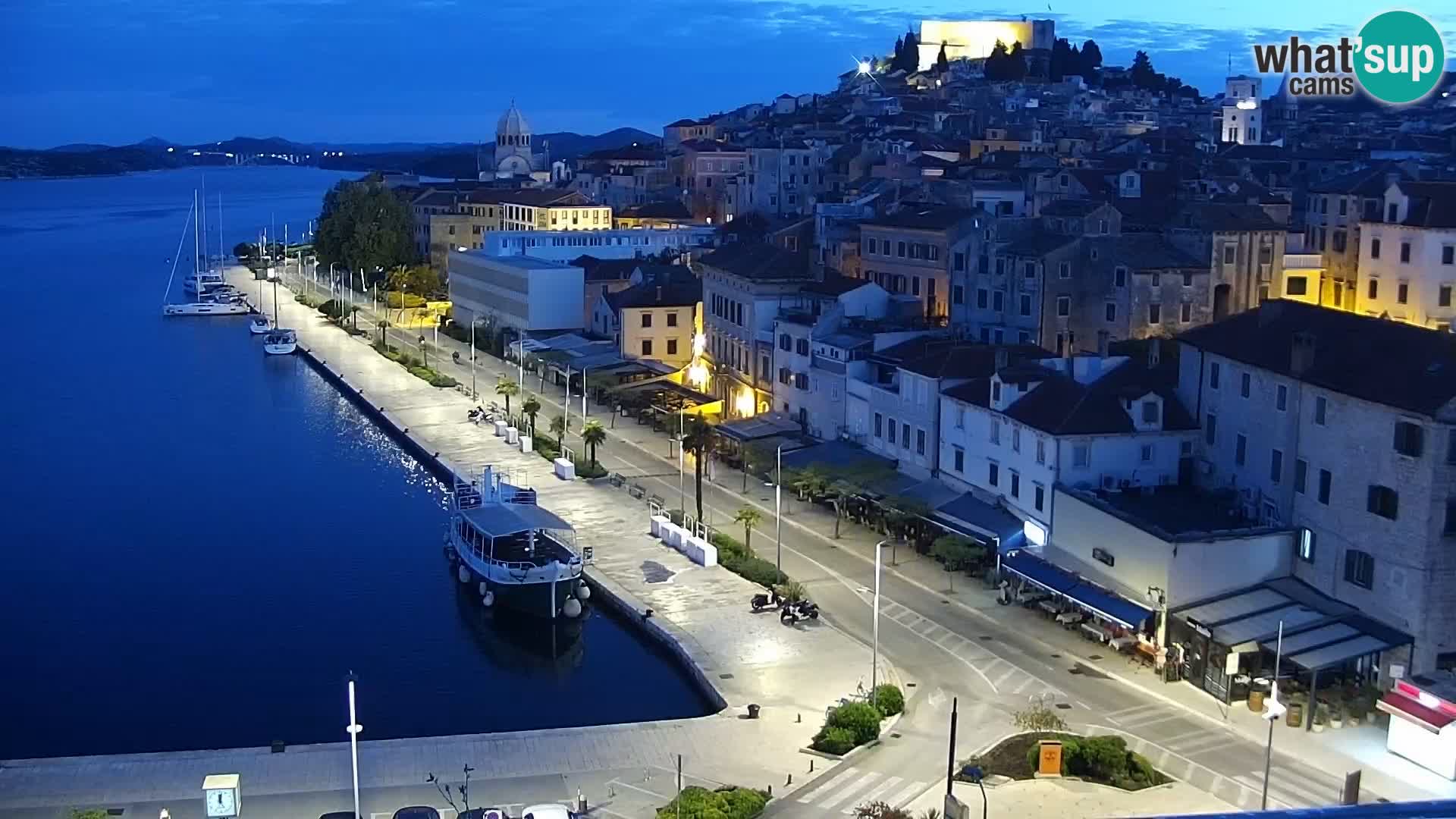 Webcam Šibenik – panorama Bellevue Hotel