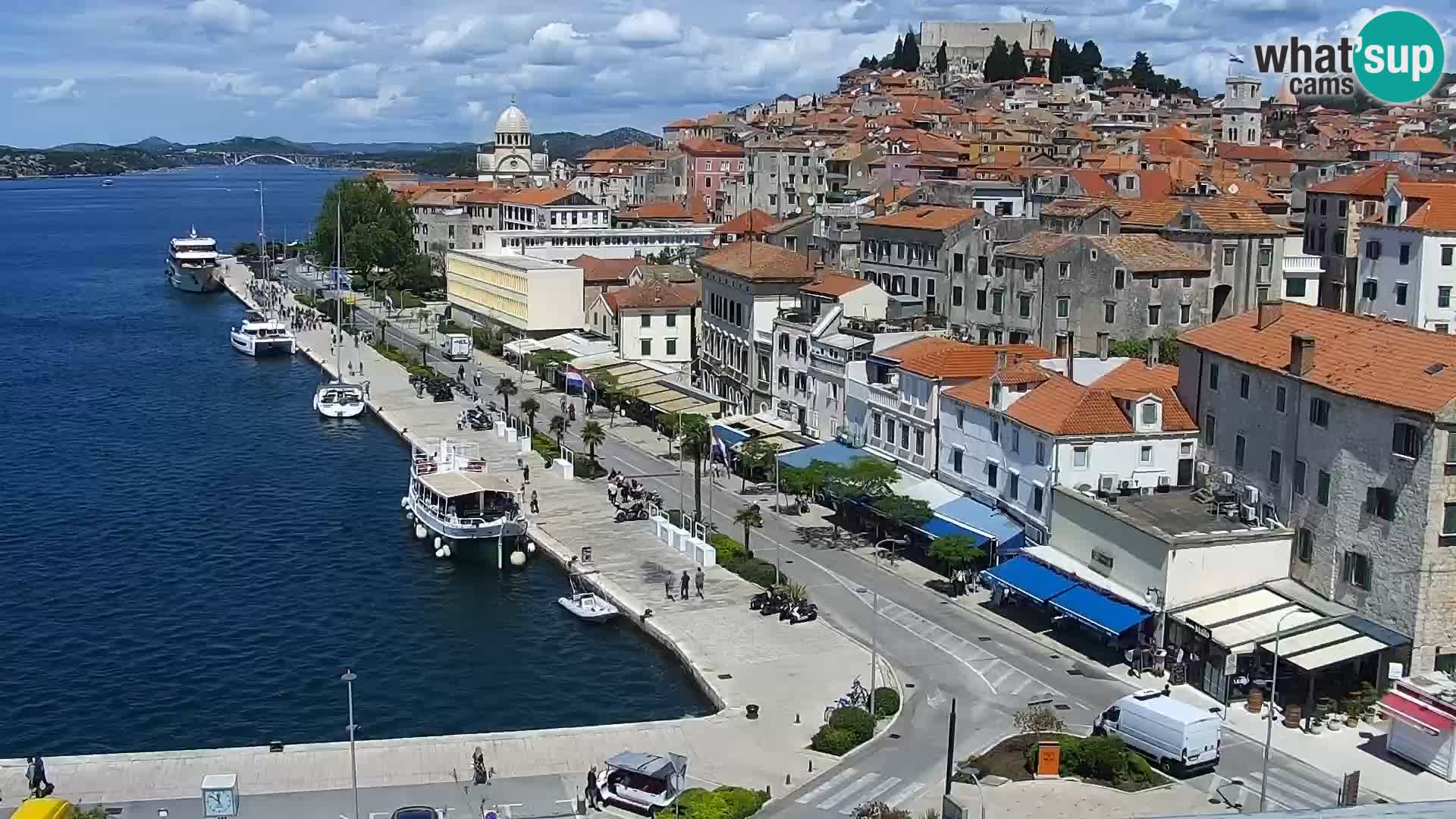 Webcam Šibenik – panorama Bellevue Hotel