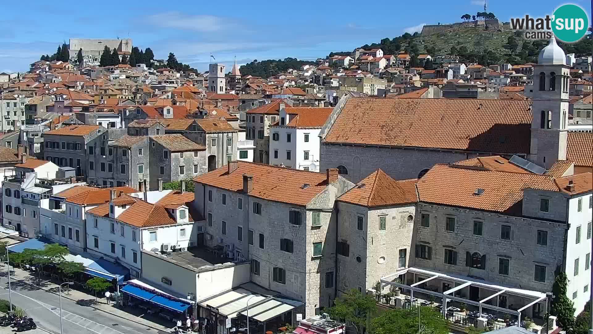 Webcam Šibenik – view from hotel Bellevue