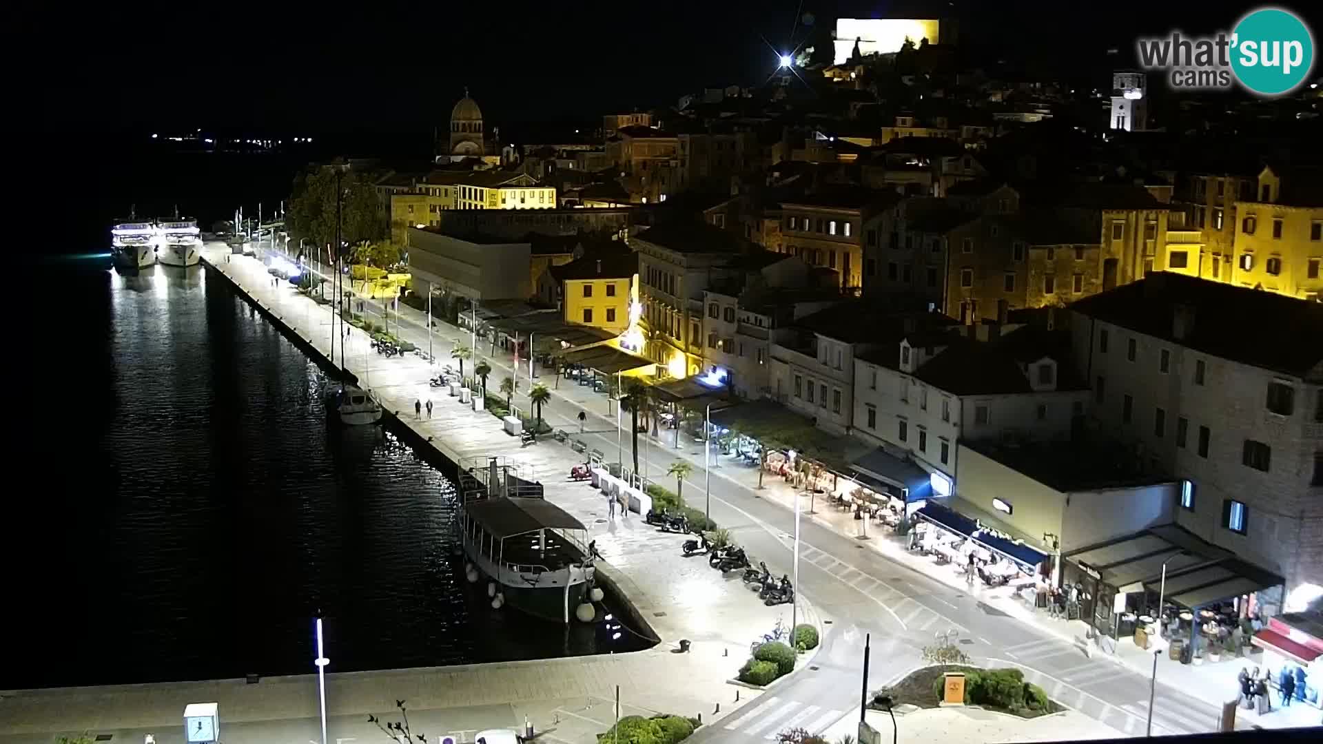 Webcam Šibenik – view from hotel Bellevue