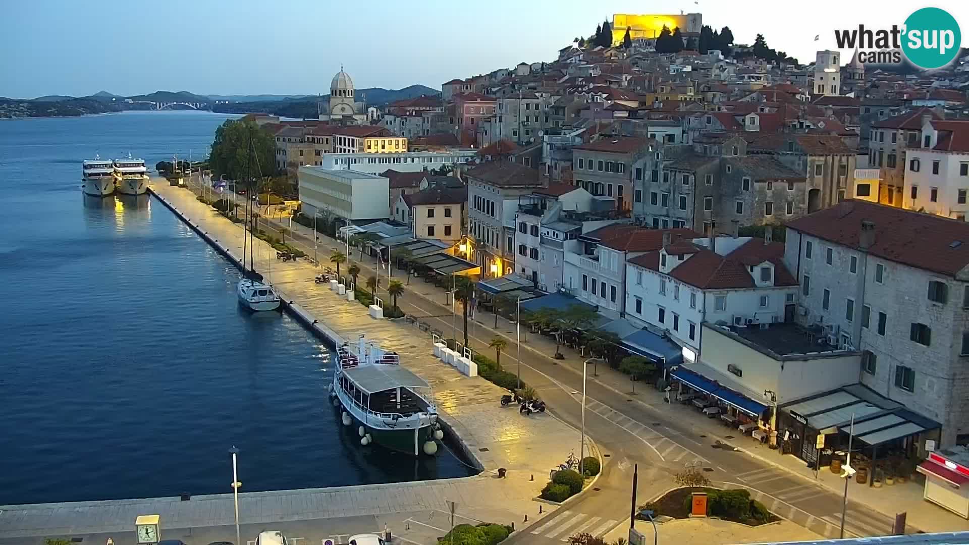 Webcam Šibenik – panorama Bellevue Hotel