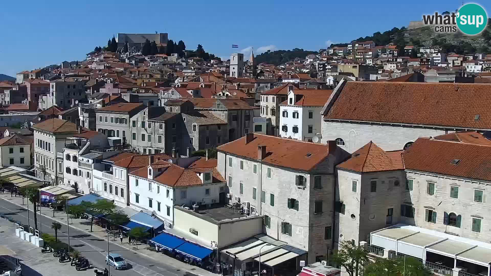 Webcam Šibenik – view from hotel Bellevue