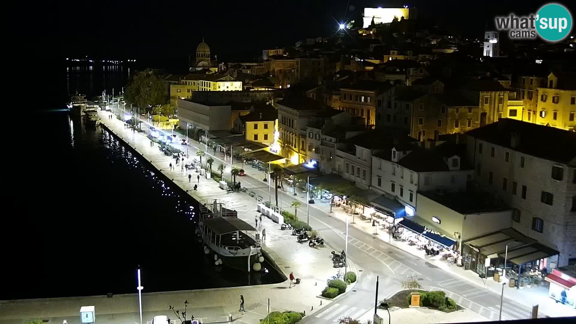 Webcam Šibenik – view from hotel Bellevue