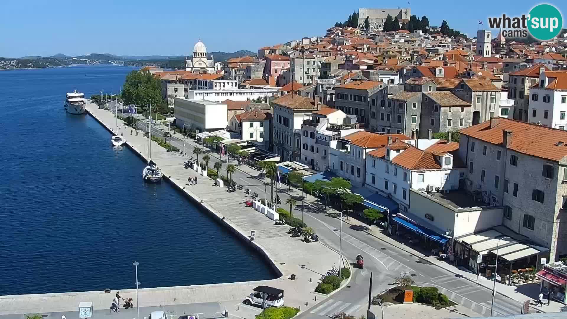 Webcam Šibenik – panorama Bellevue Hotel