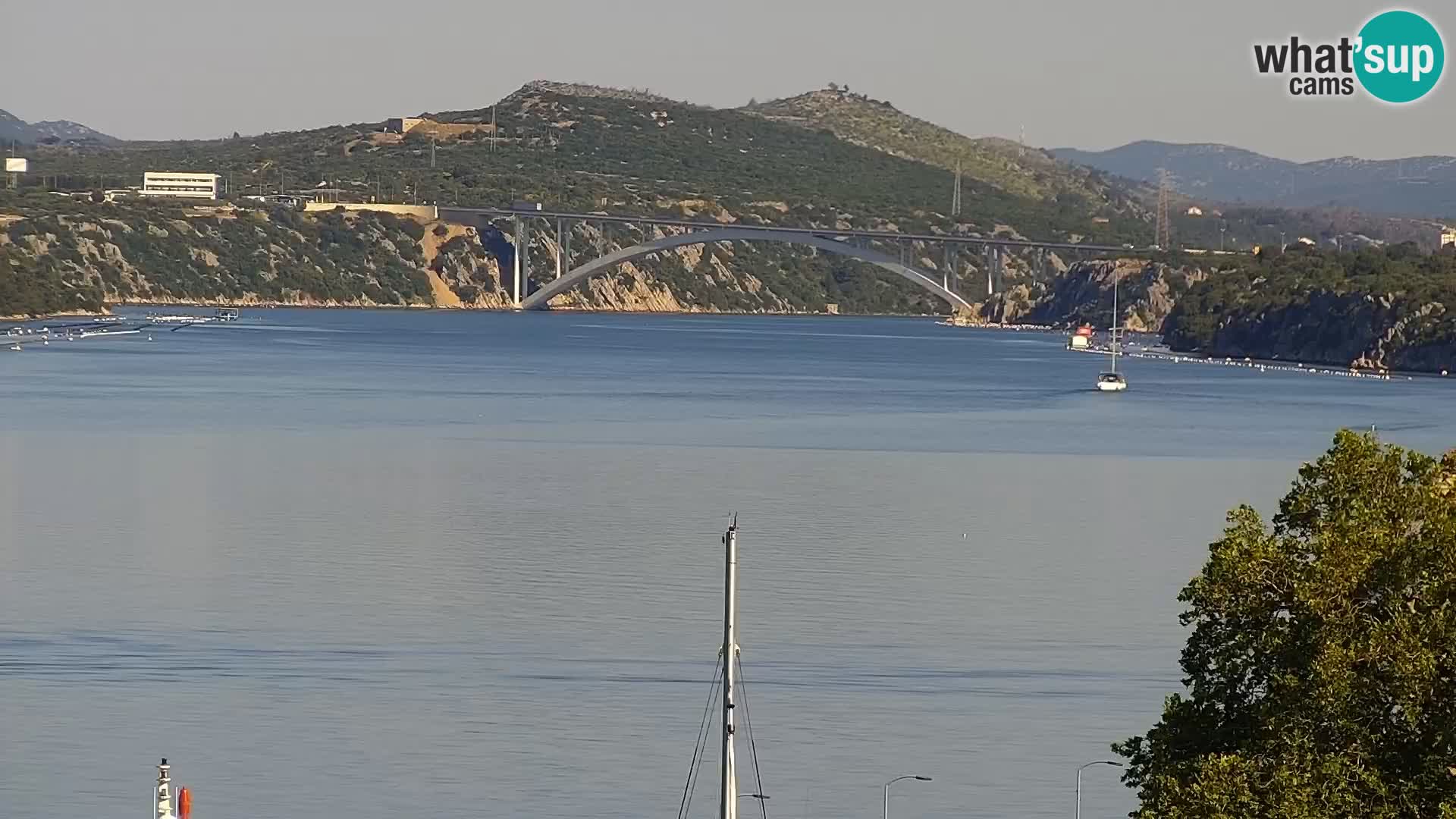 Webcam Šibenik – view from hotel Bellevue