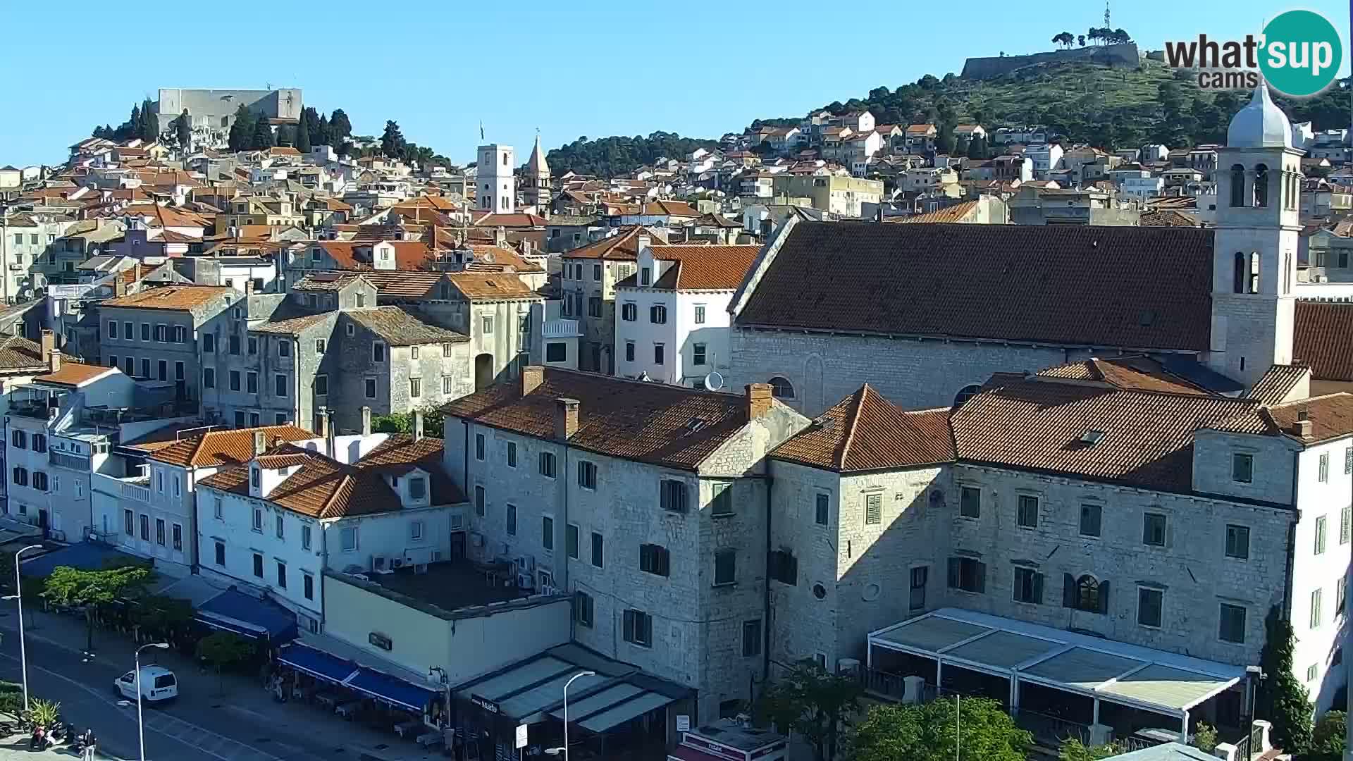 Webcam Šibenik – view from hotel Bellevue