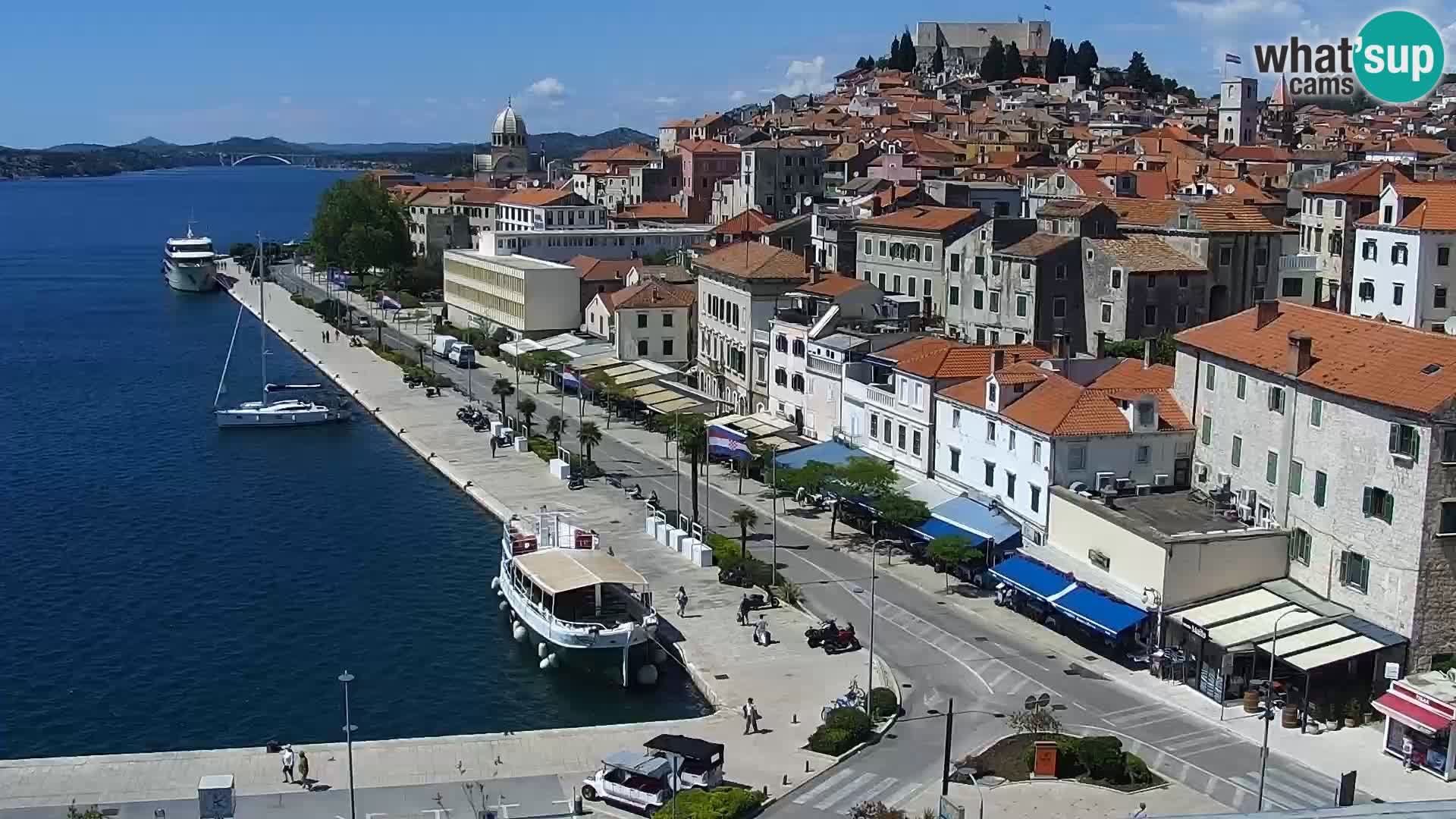 Webcam Šibenik – panorama Bellevue Hotel