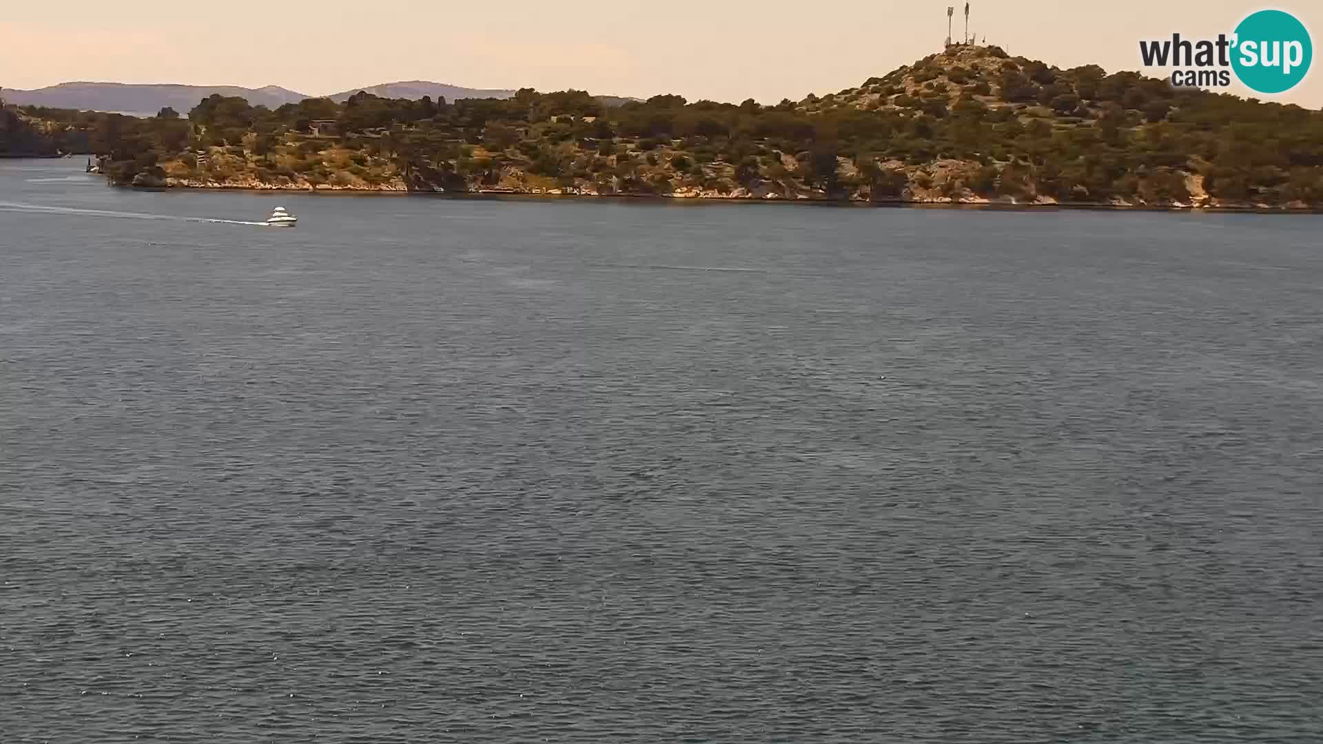 Webcam Šibenik – view from hotel Bellevue
