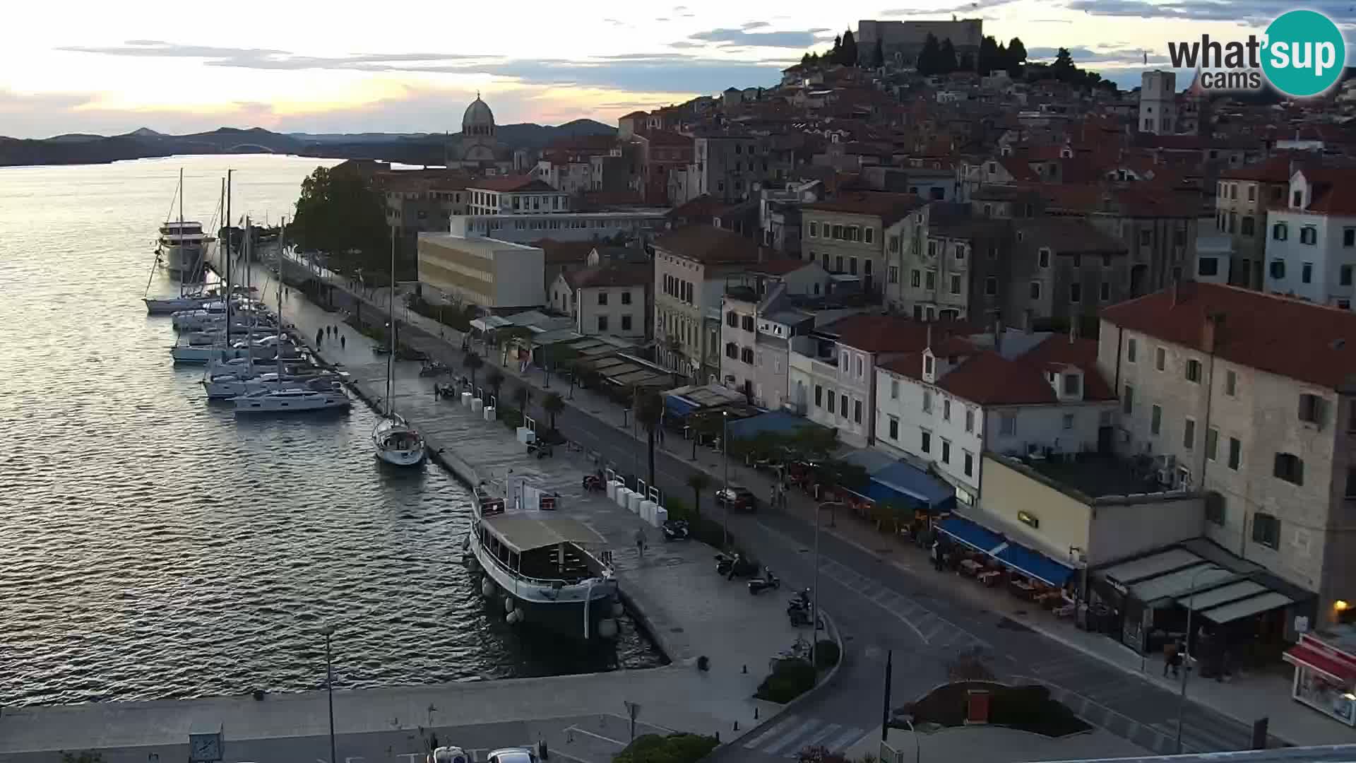 Webcam Šibenik – panorama Bellevue Hotel