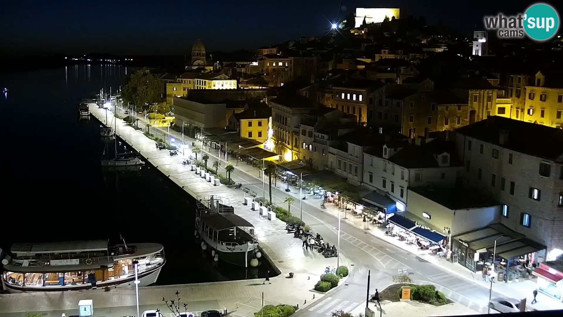 Webcam Šibenik – view from hotel Bellevue