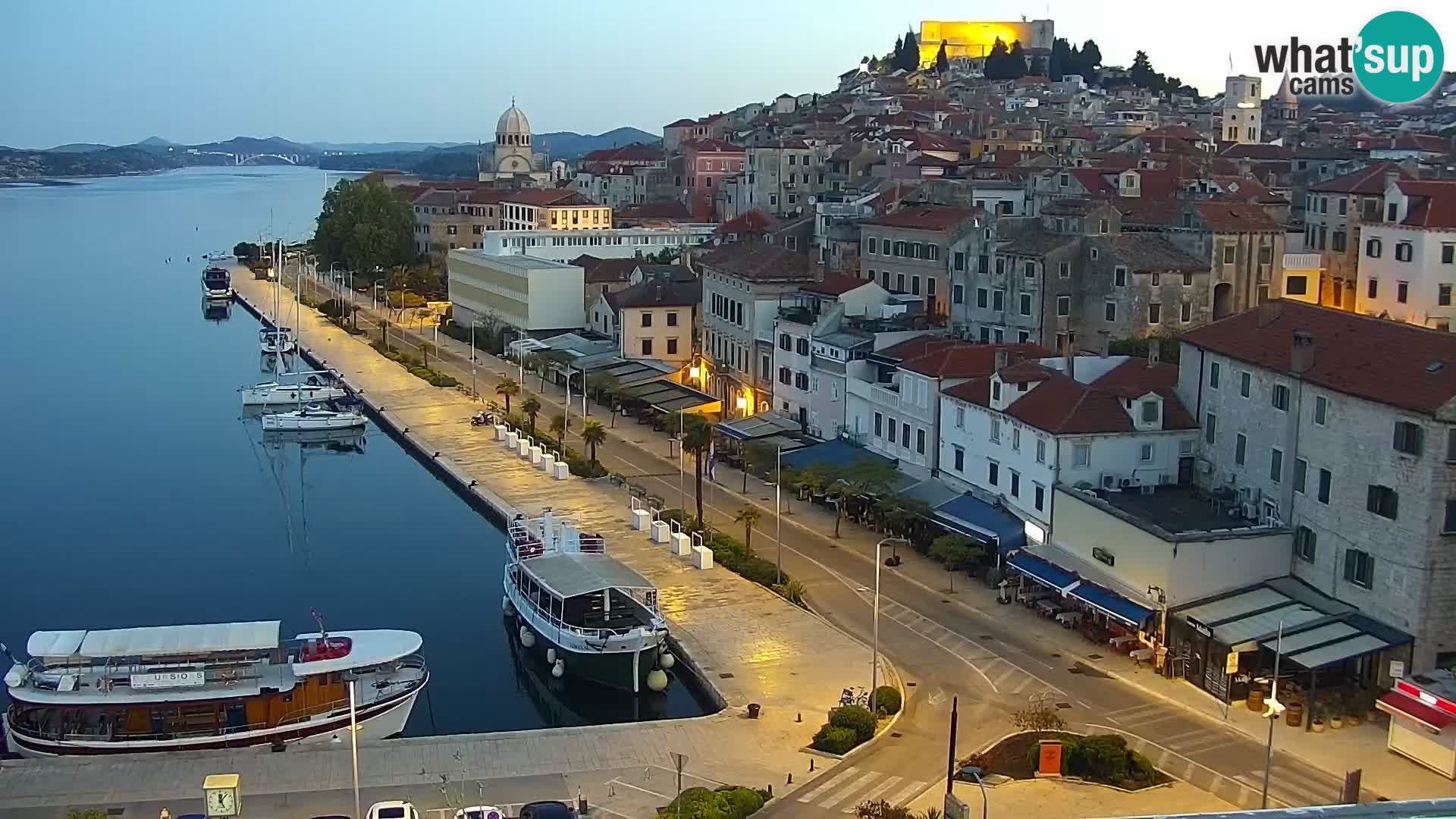 Webcam Šibenik – view from hotel Bellevue