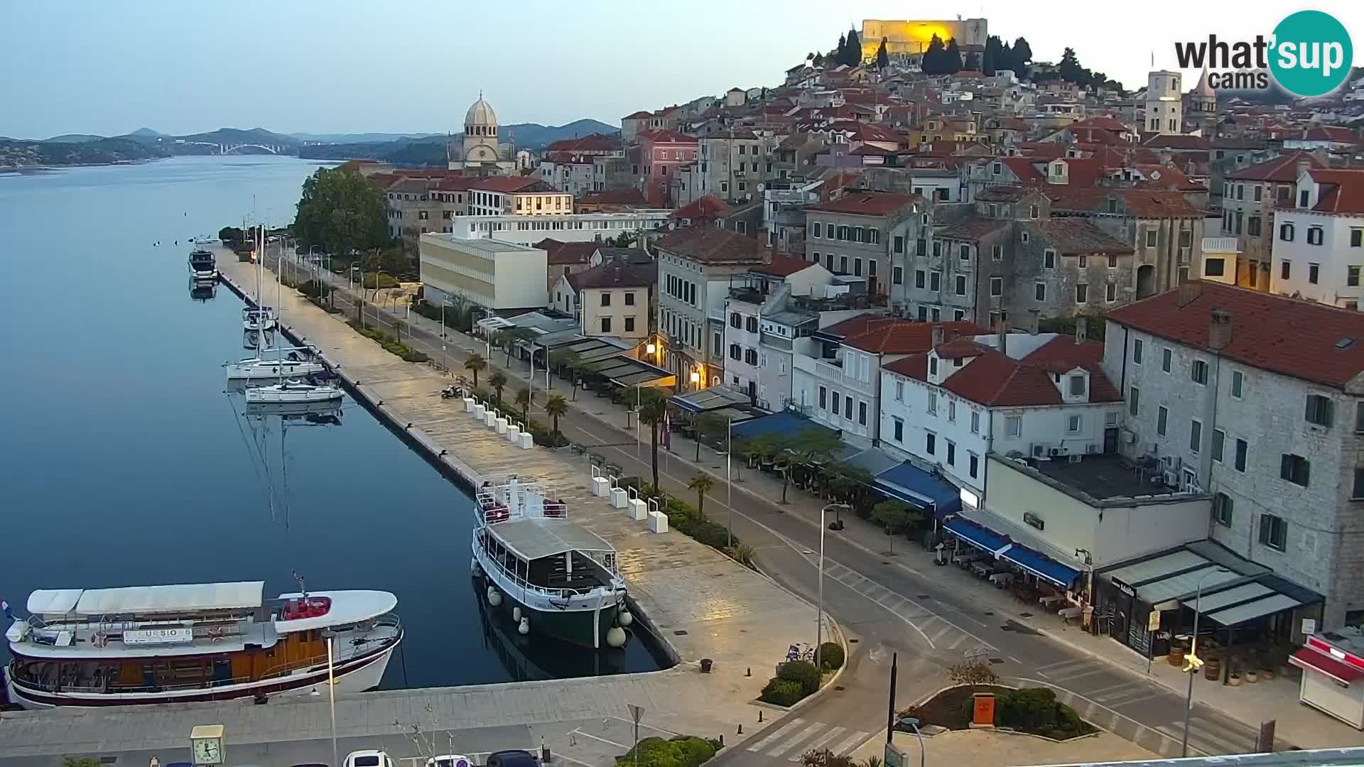Webcam Šibenik – panorama Bellevue Hotel