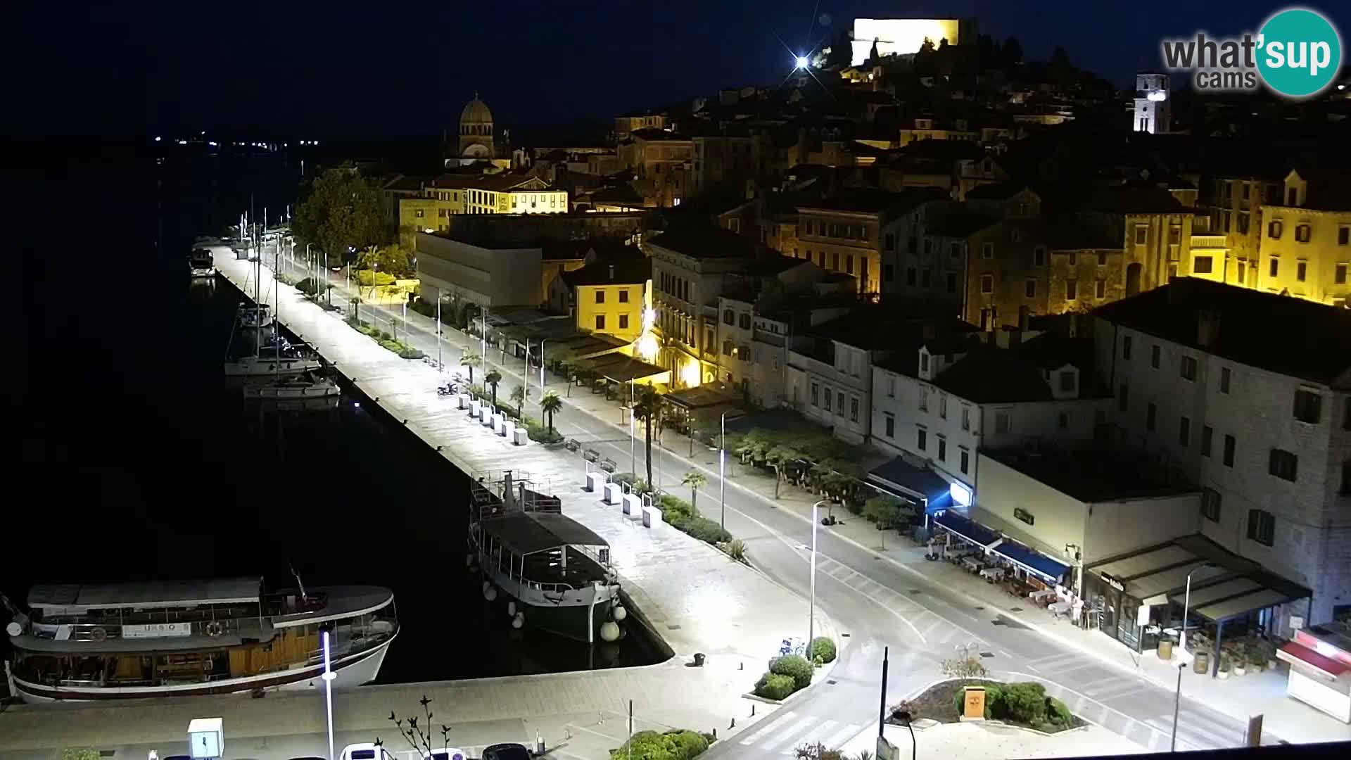 Webcam Šibenik – view from hotel Bellevue