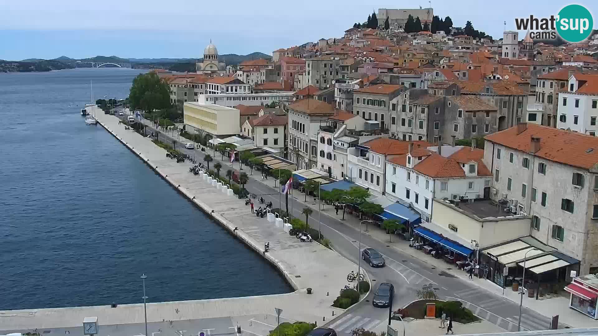 Webcam Šibenik – panorama Bellevue Hotel